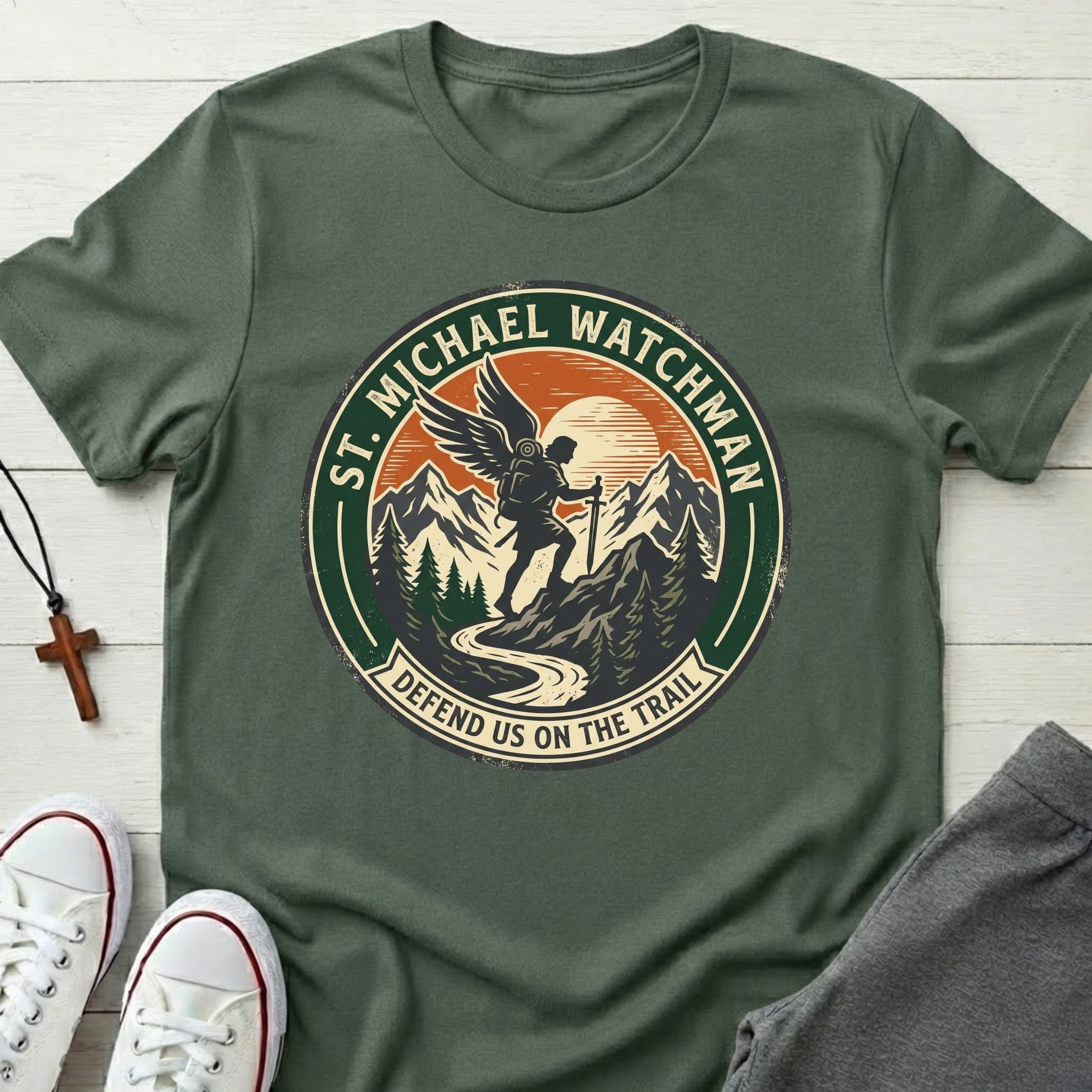 St. Michael Watchman T-Shirt.