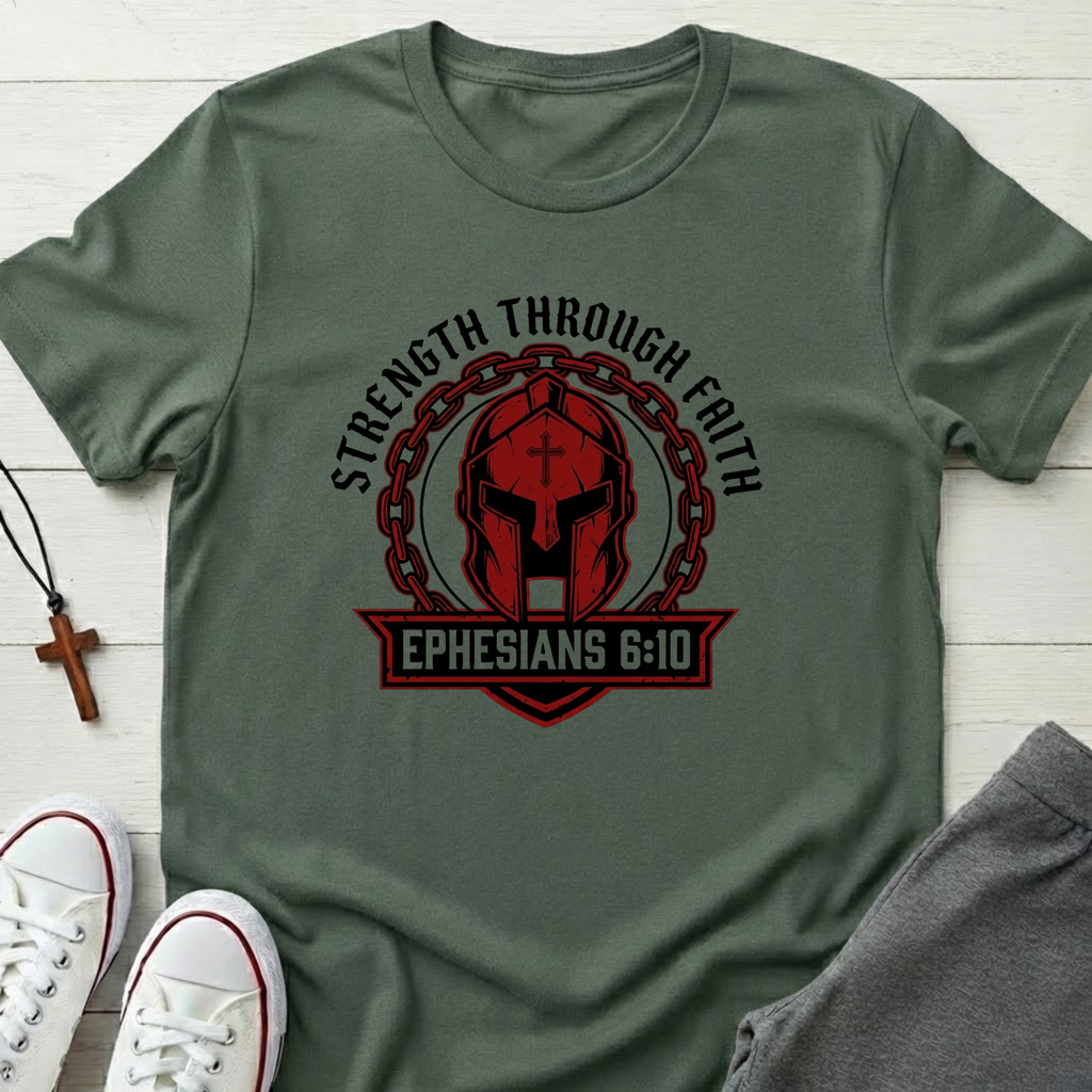 Strength Through Faith T-Shirt.