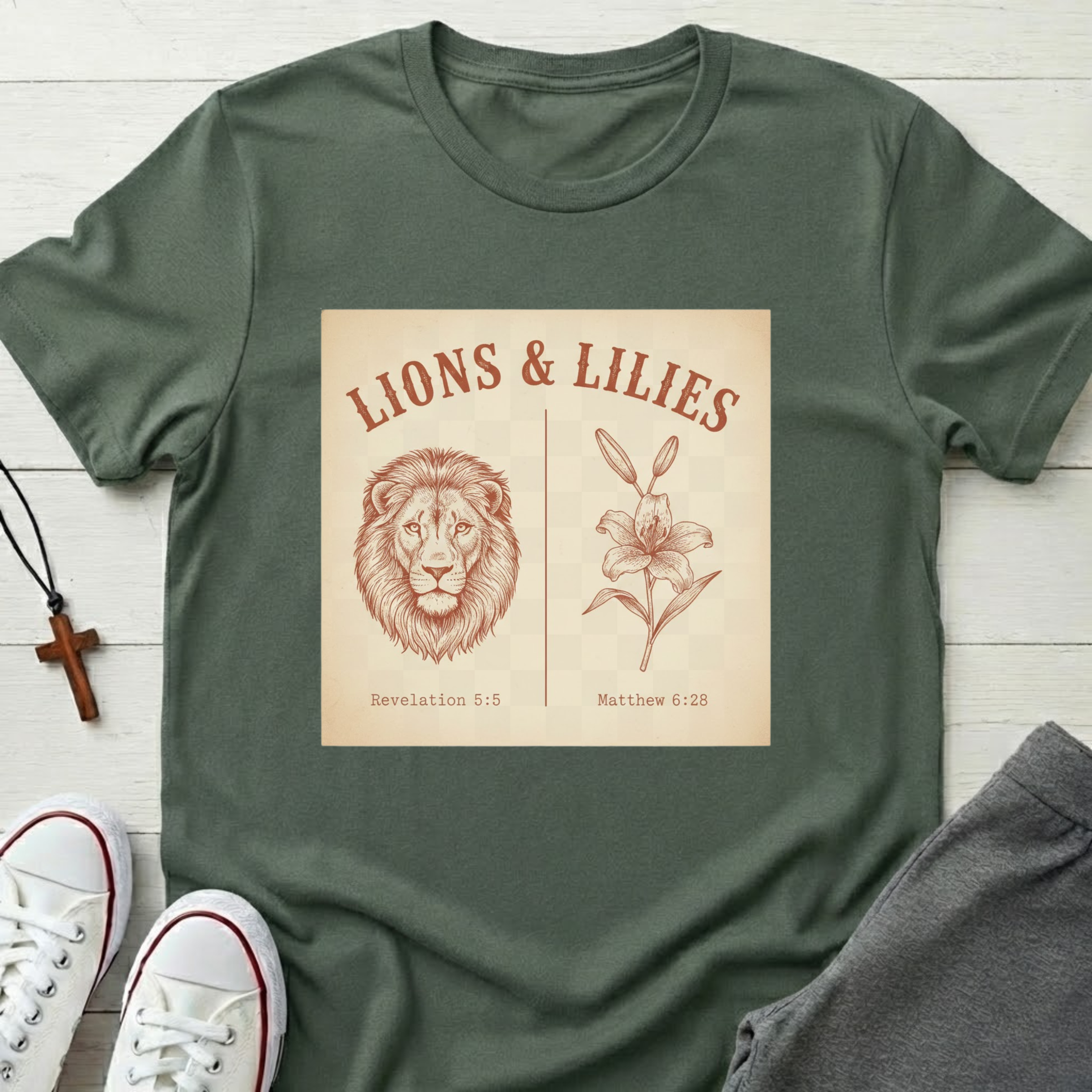 LIONS & LILIES T-Shirt.