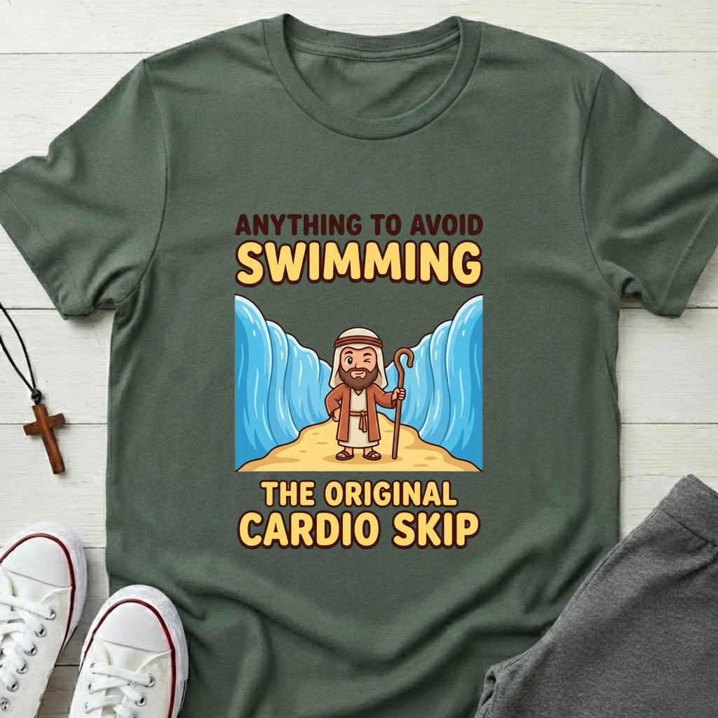 Anything To Avoid Swimming T-Shirt.