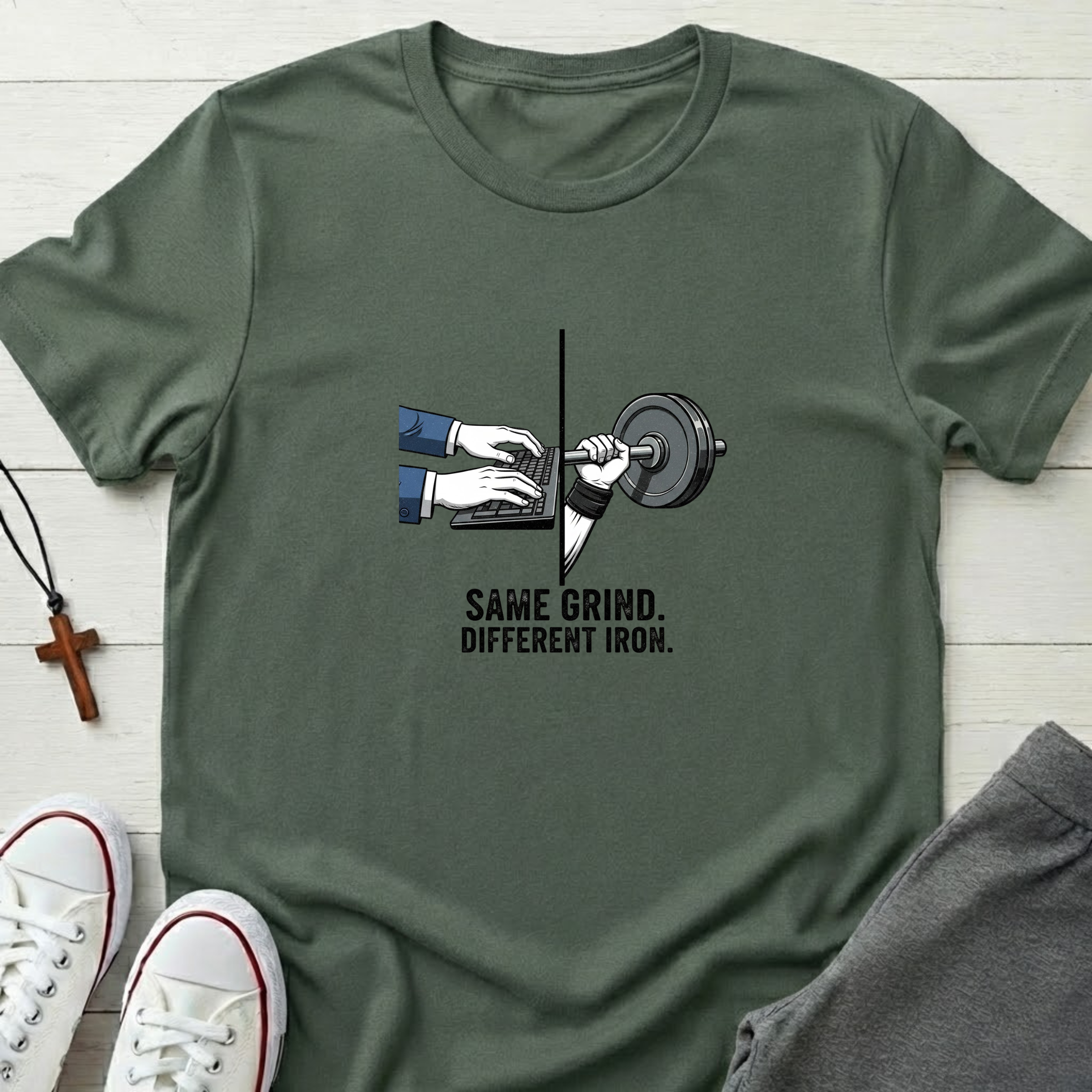 Same Grind, Different Iron T-Shirt.