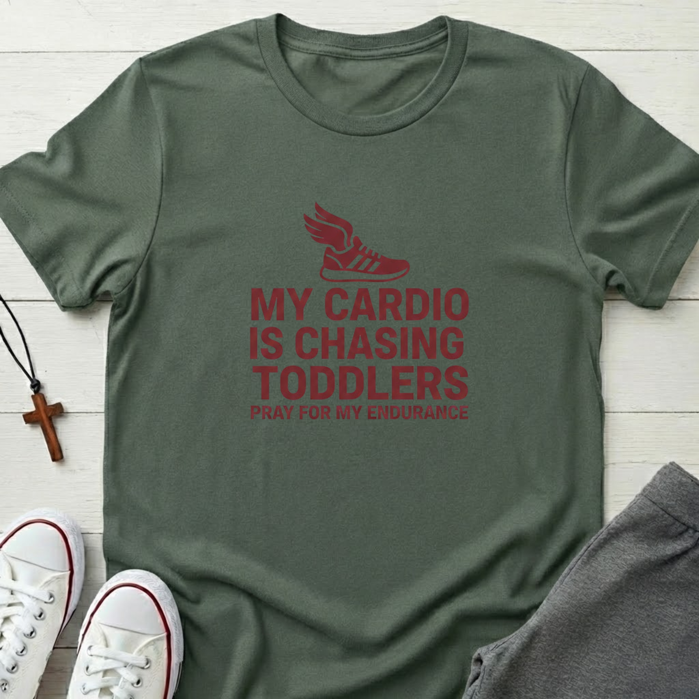 My Cardio is Chasing Toddlers T-Shirt.