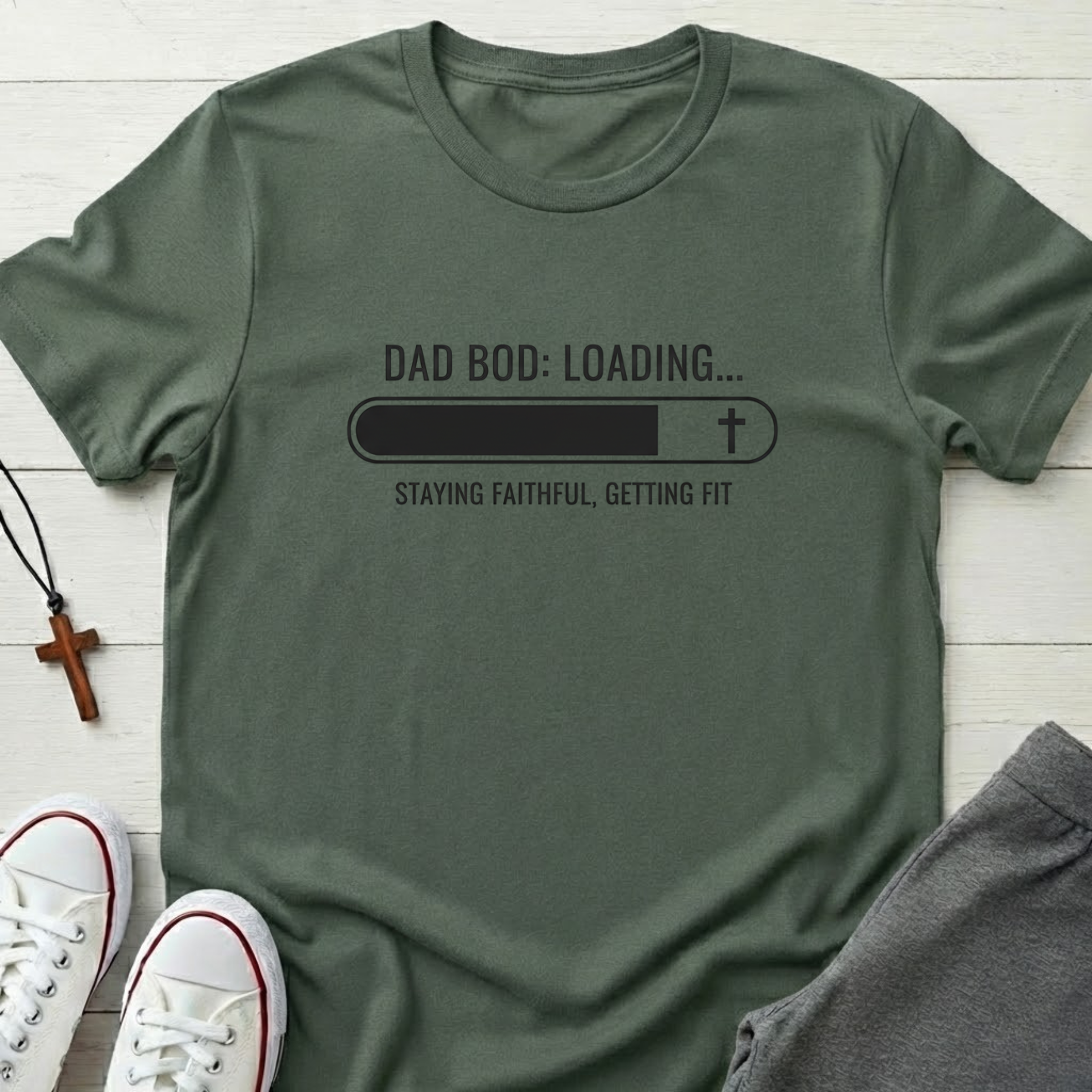 Dad Bod: Loading T-Shirt.