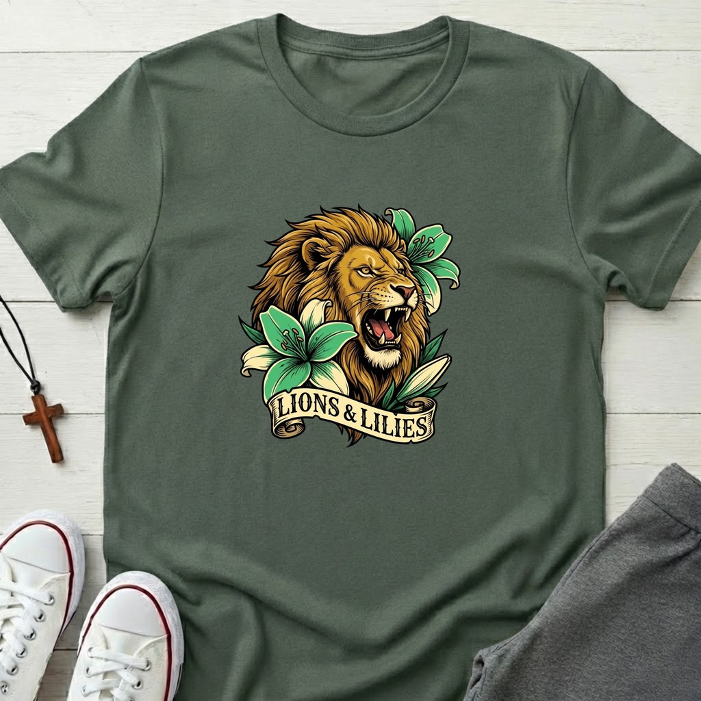 LIONS & LILIES T-Shirt.