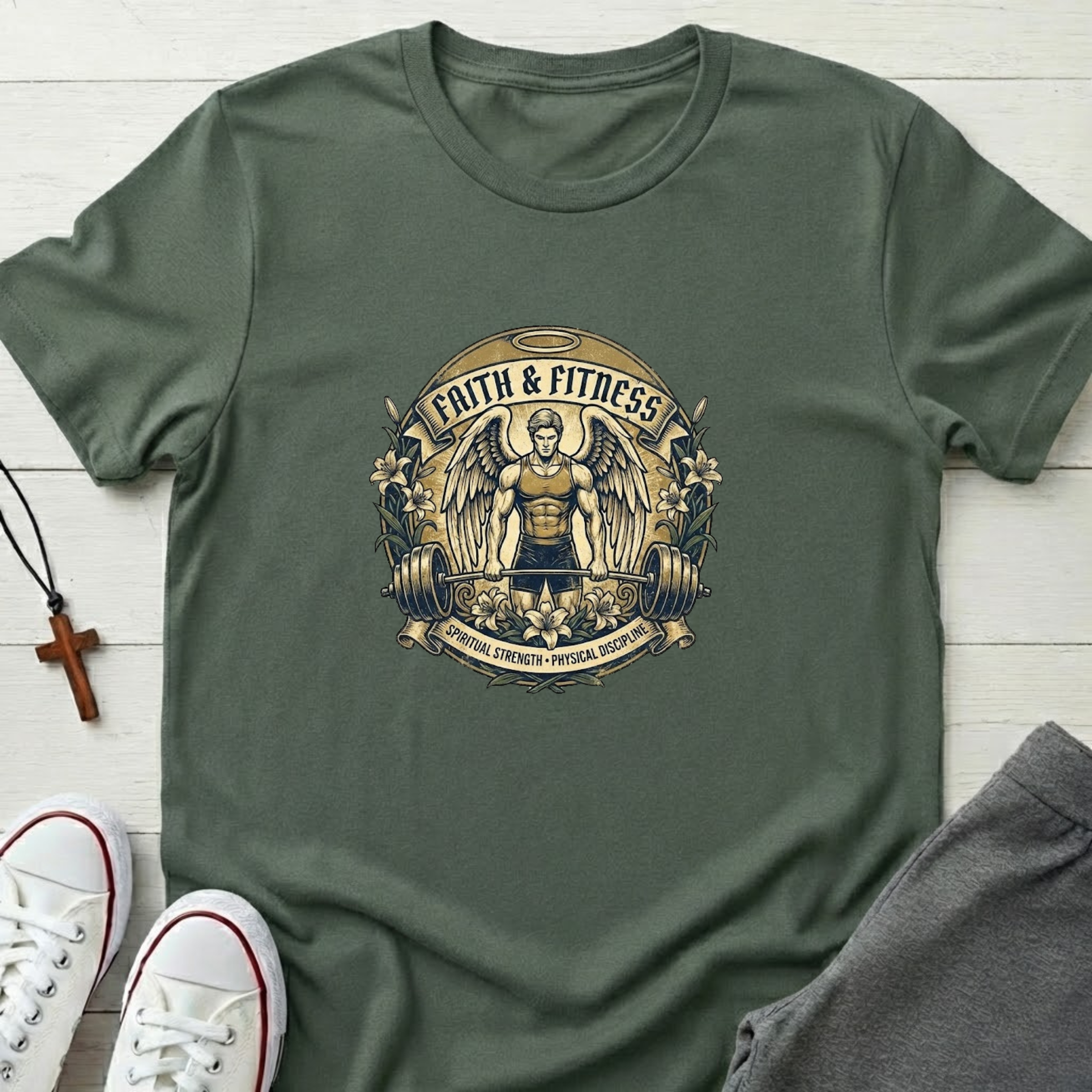 Faith & Fitness  T-Shirt.