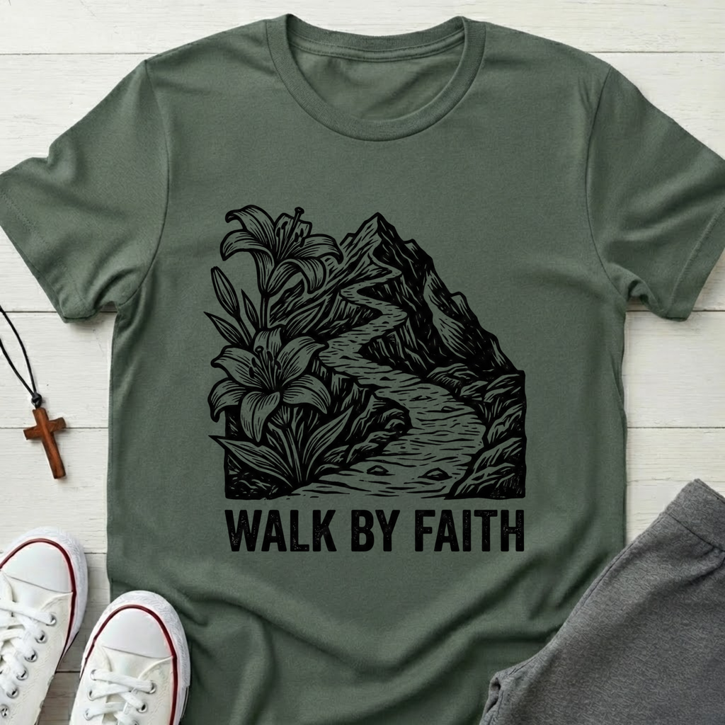 Walk By Faith T-Shirt.
