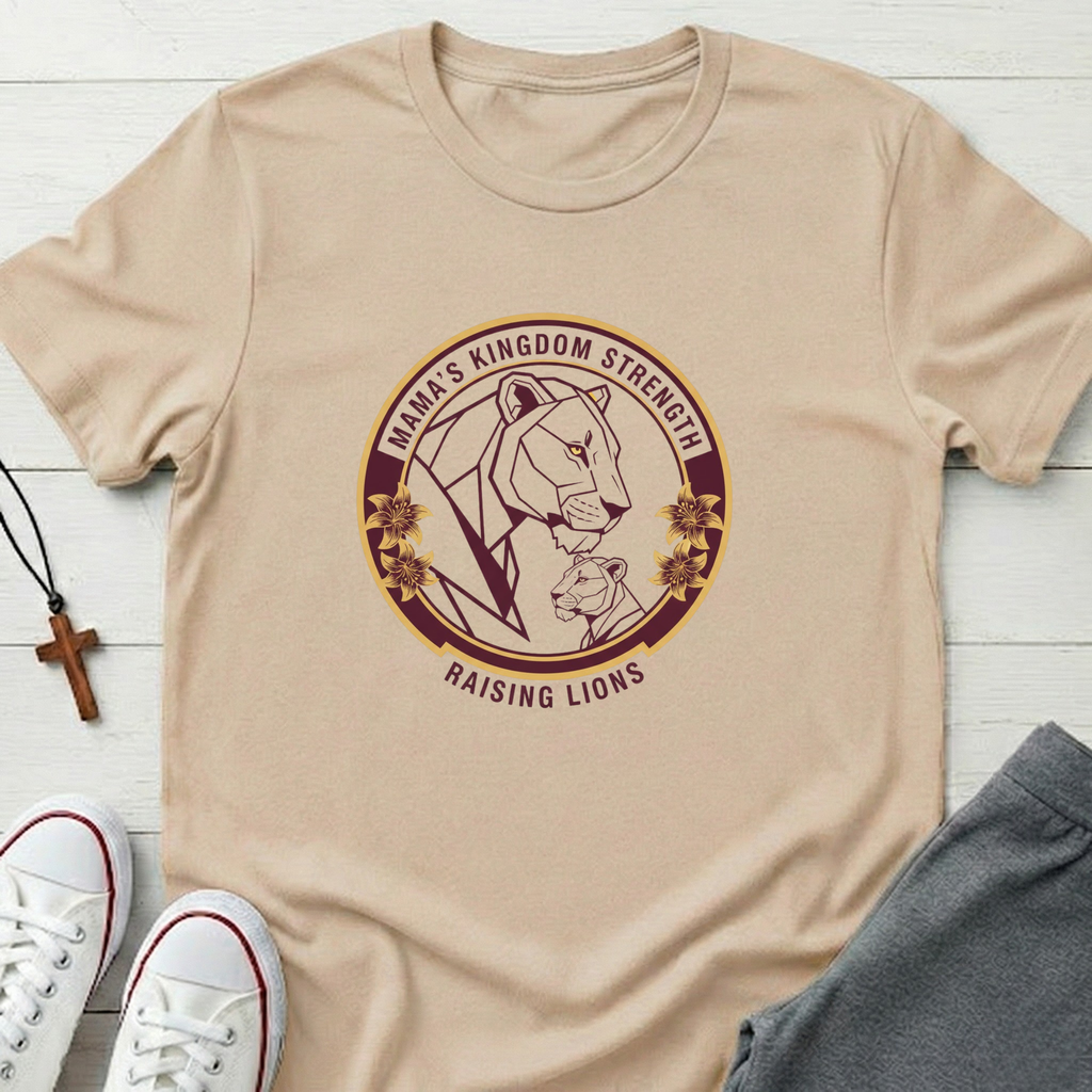 Mama's Kingdom Strength T-Shirt.