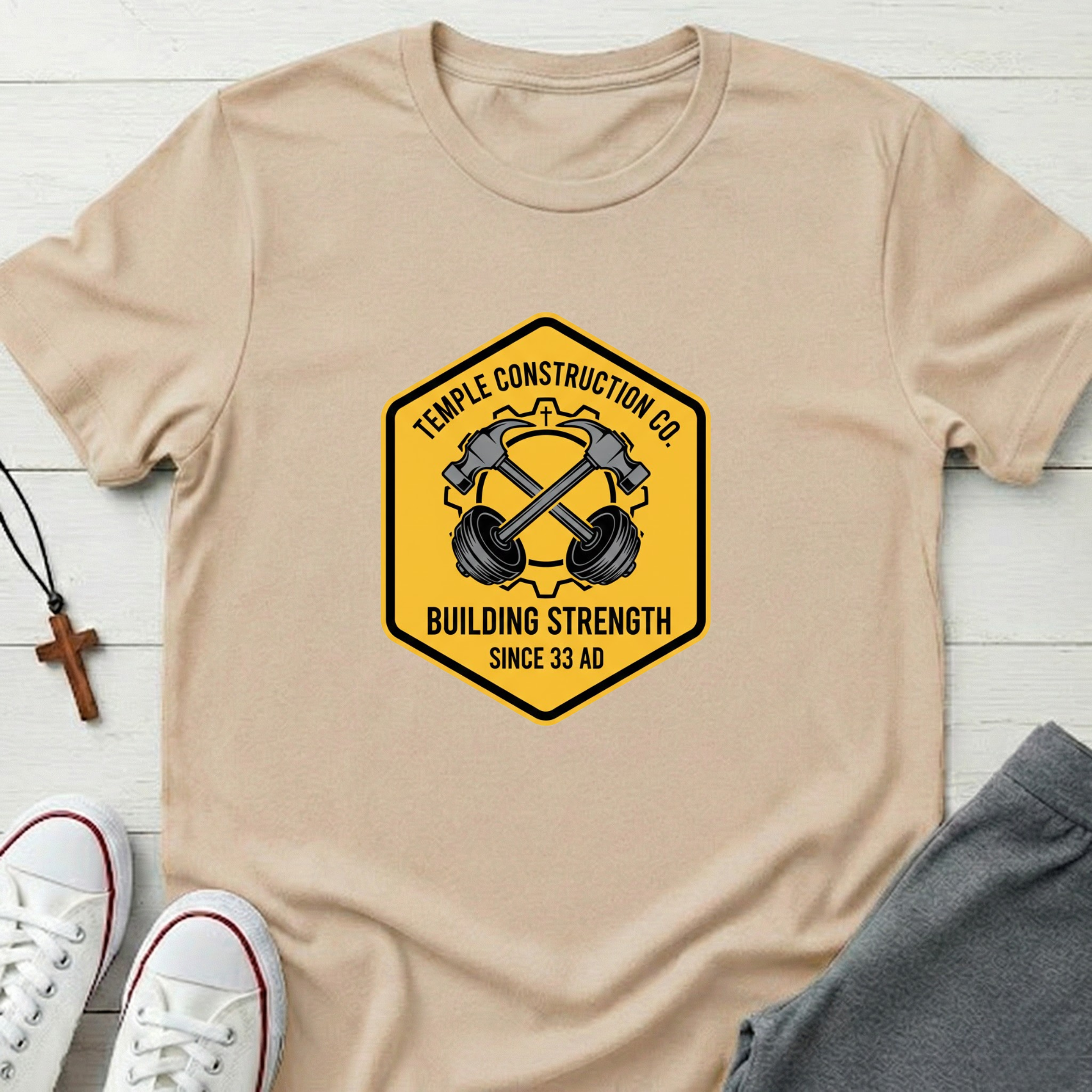 Temple Construction T-Shirt.