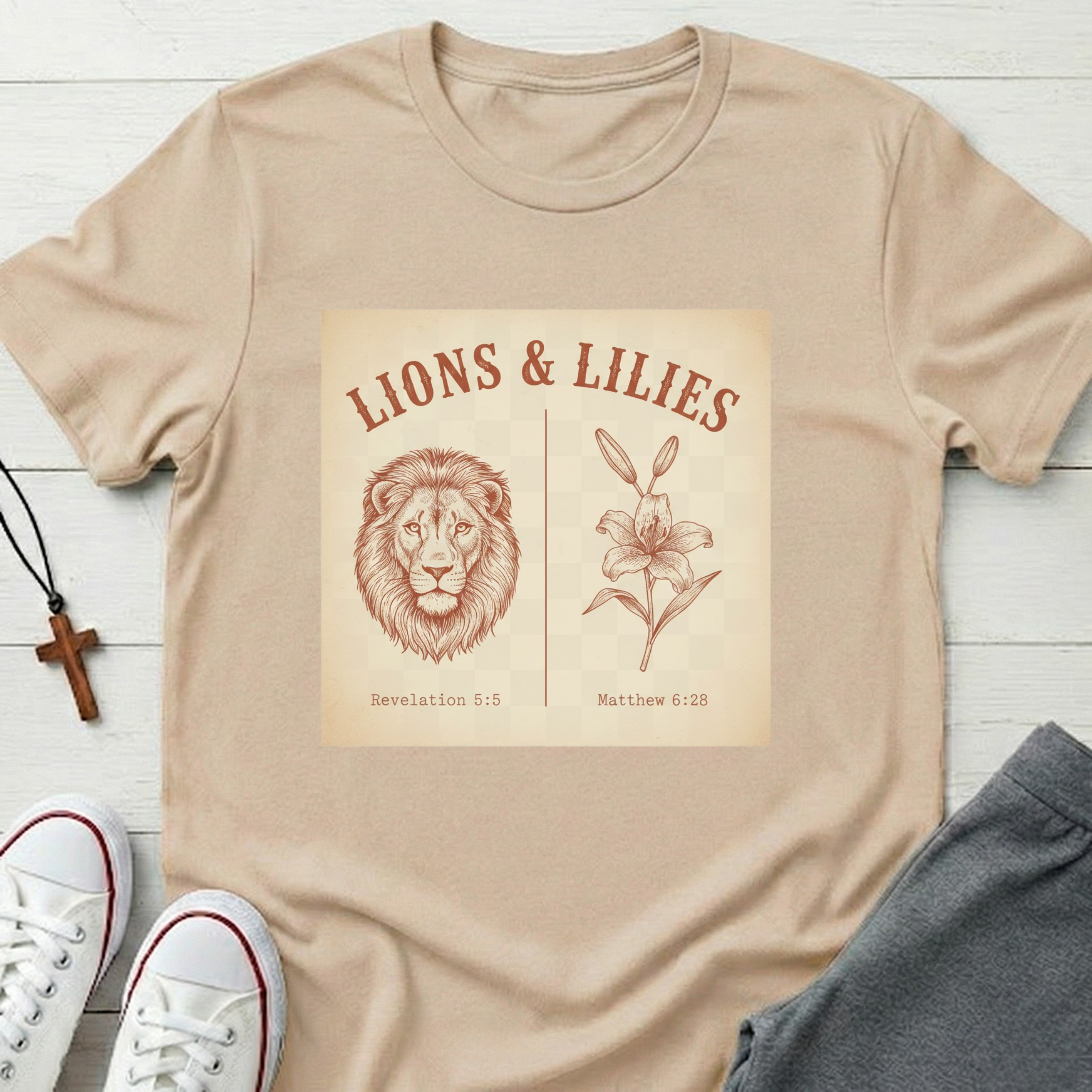 LIONS & LILIES T-Shirt.