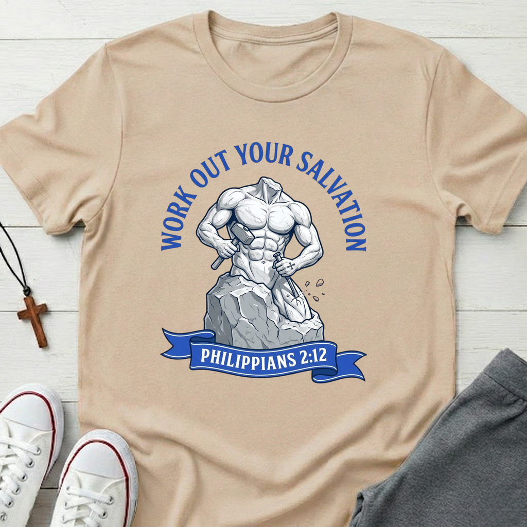 Work out Your Salvation T-Shirt.