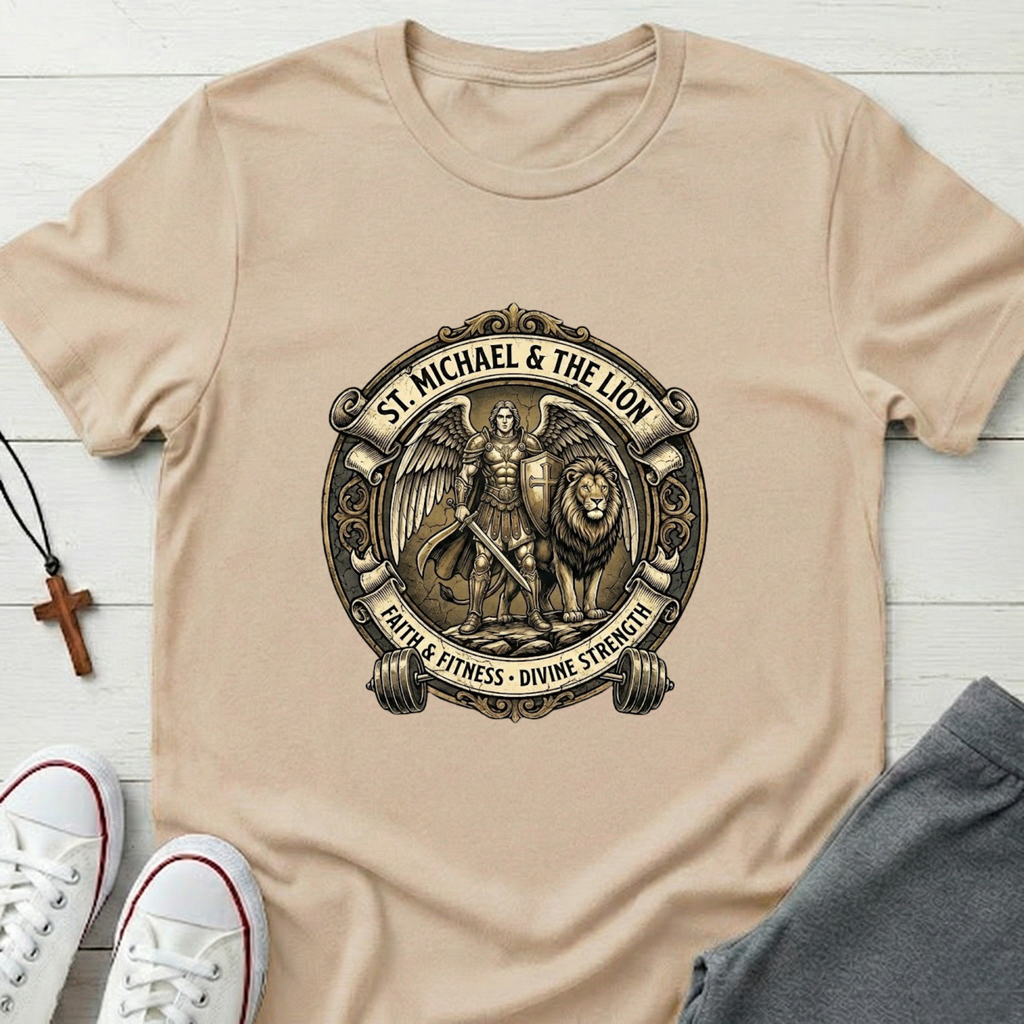 St. Michael And The Lion T-Shirt.