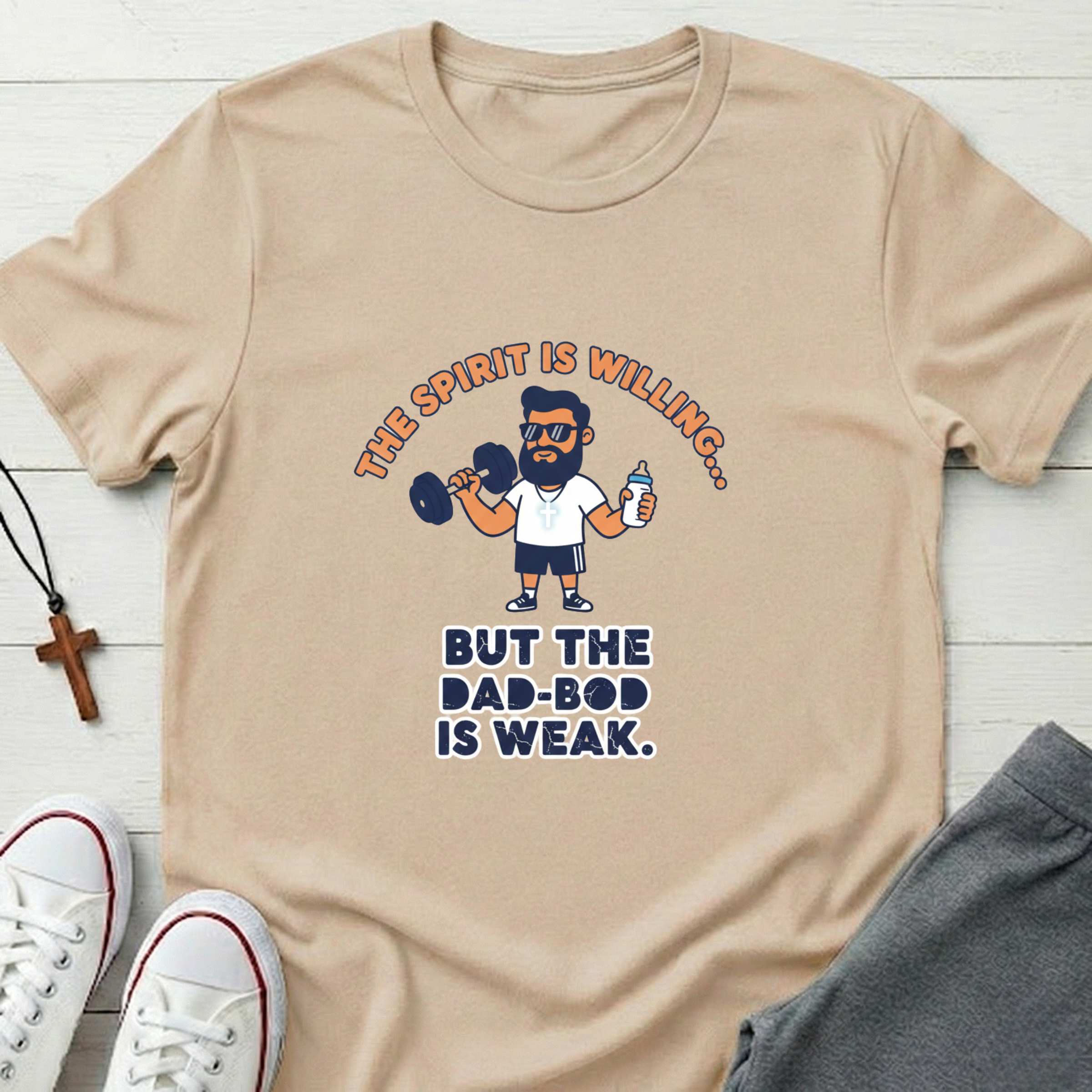 The Spirit is Willing  T-Shirt.