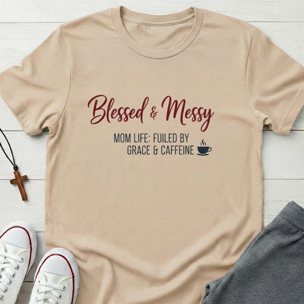 Blessed & Messy T-Shirt.