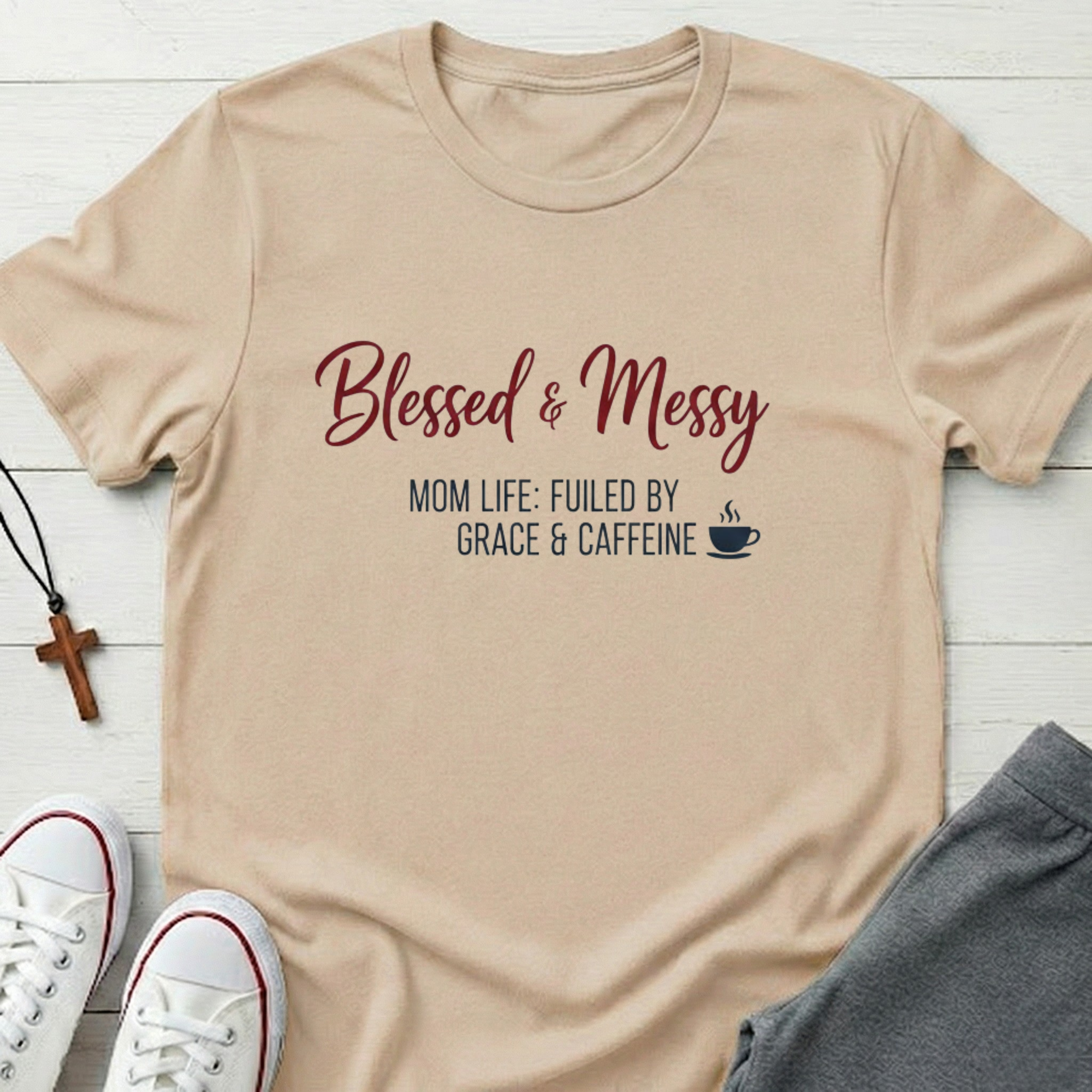Blessed & Messy T-Shirt.