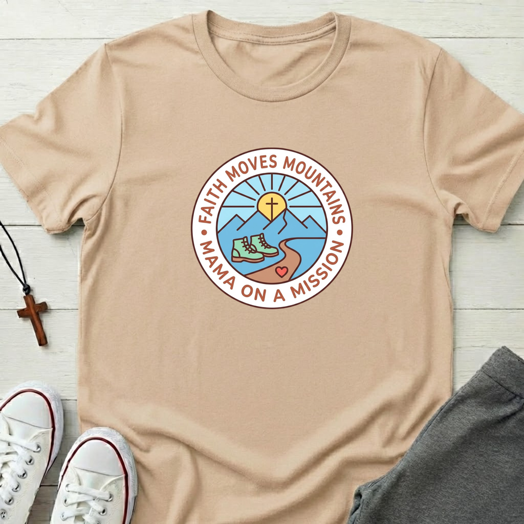 Faith Moves Mountains T-Shirt.