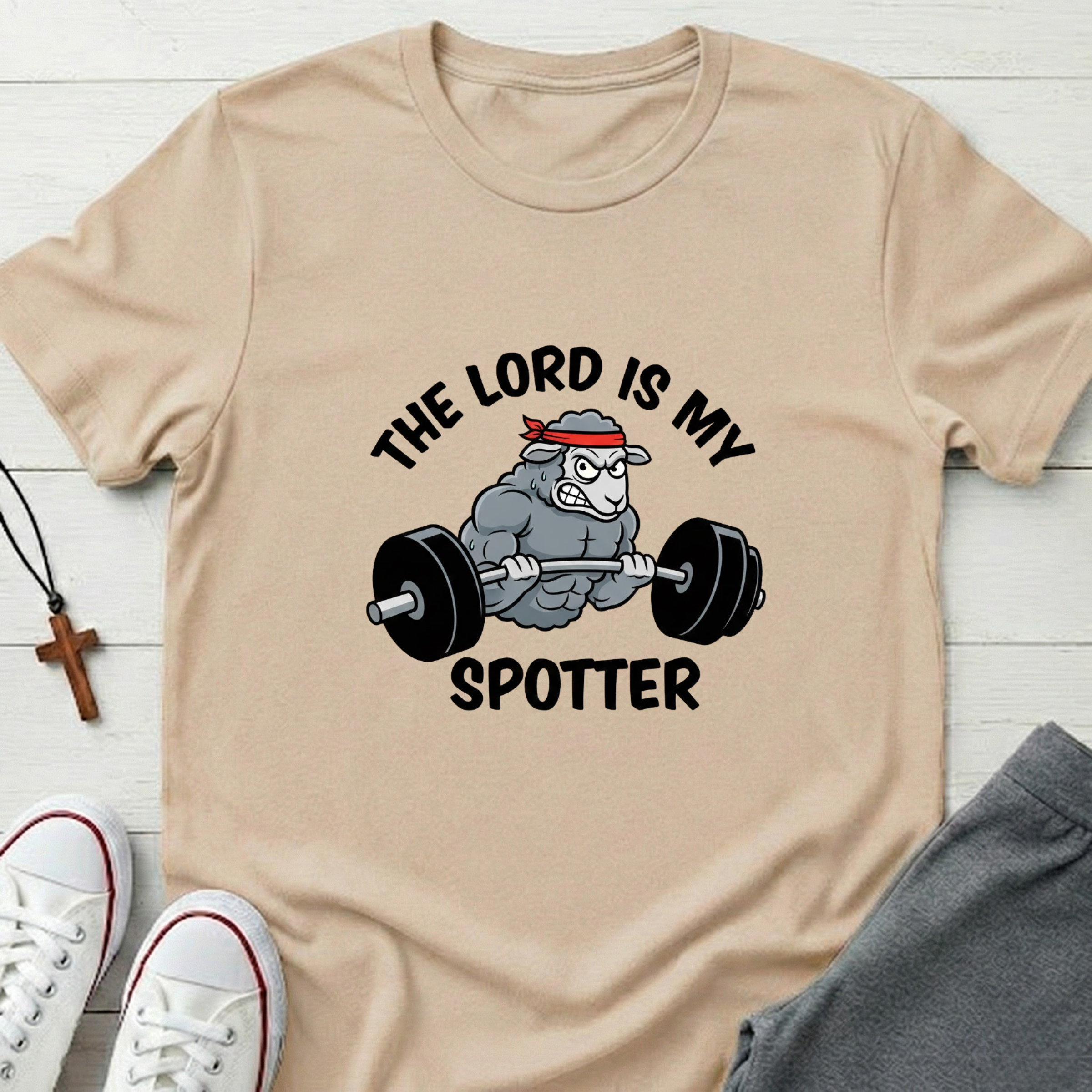 The lord is my Spotter T-Shirt.