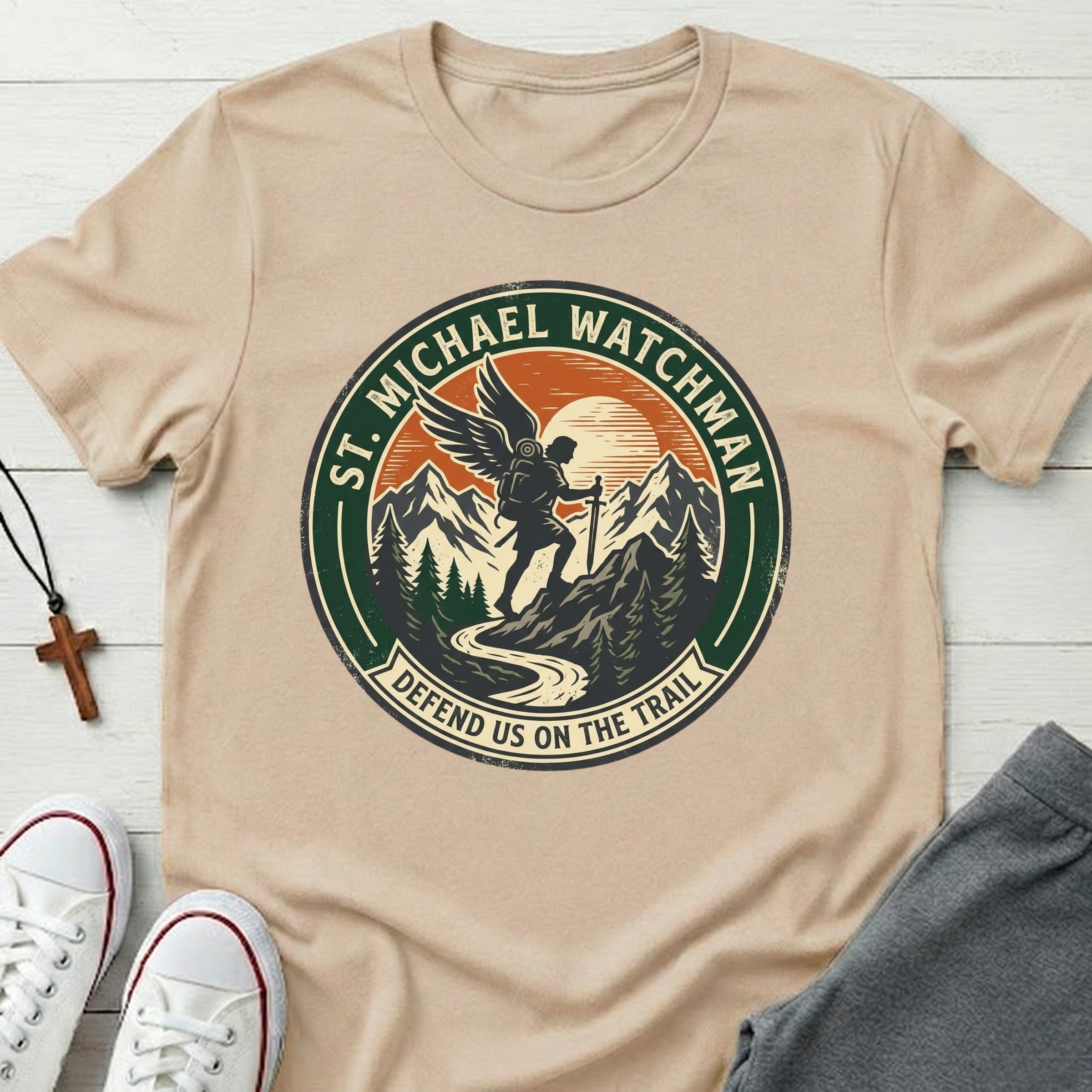 St. Michael Watchman T-Shirt.
