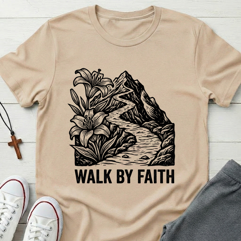 Walk By Faith T-Shirt.