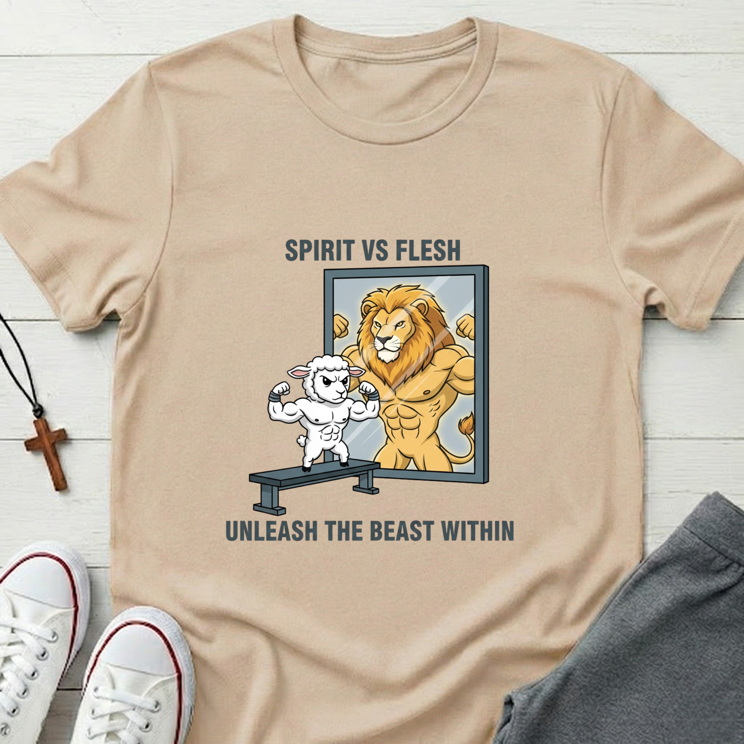 Spirit Vs Flesh T-Shirt.