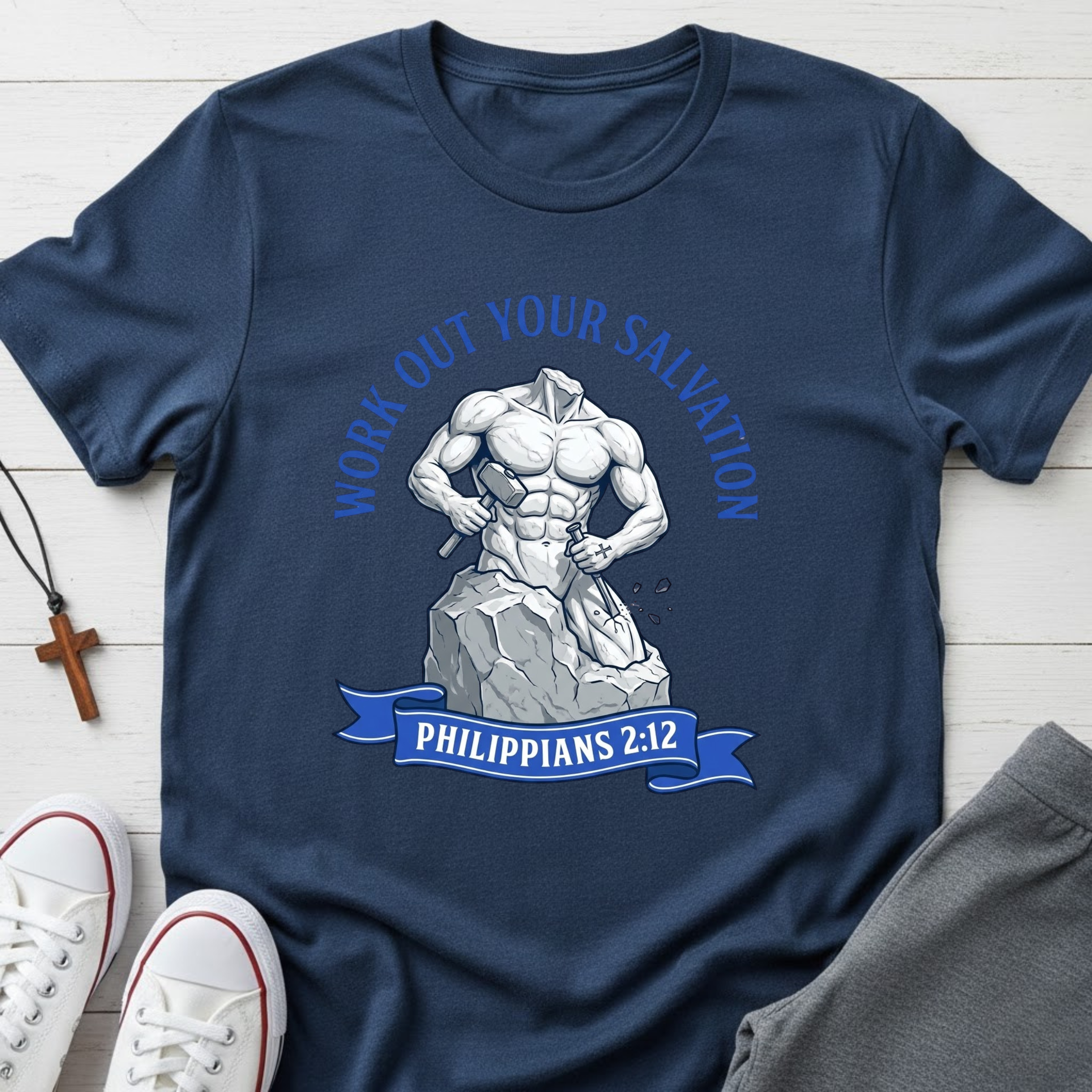 Work out Your Salvation T-Shirt.