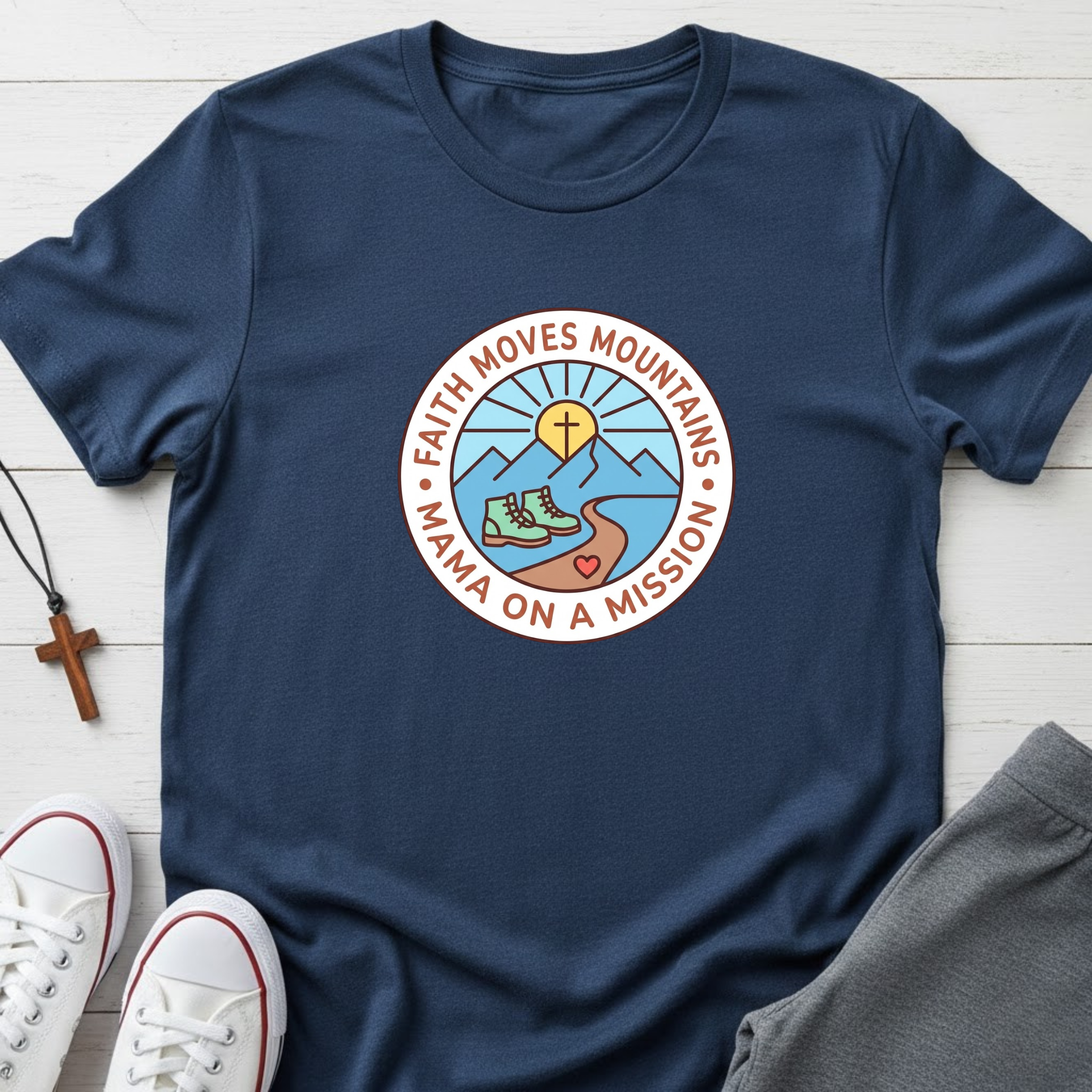 Faith Moves Mountains T-Shirt.