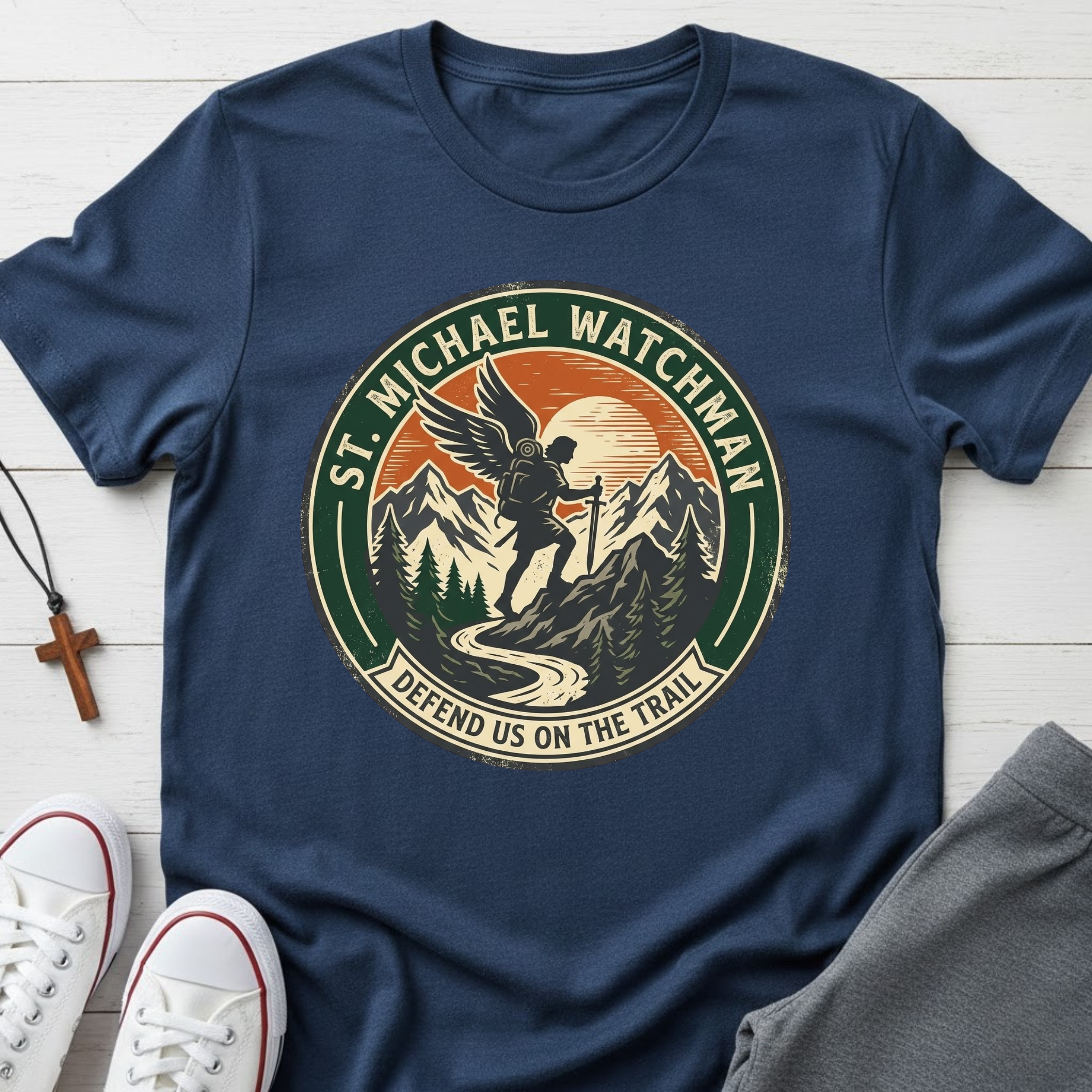 St. Michael Watchman T-Shirt.