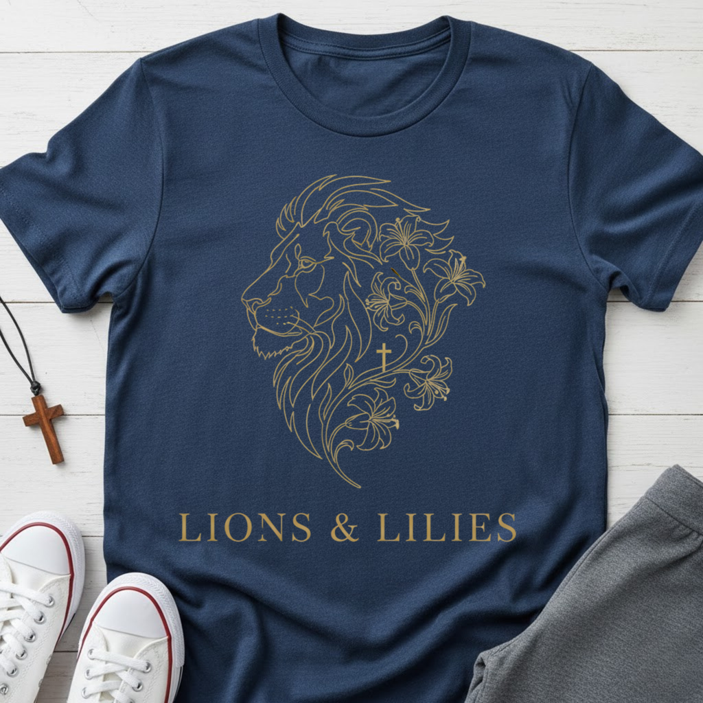 LIONS & LILIES Logo T-Shirt.