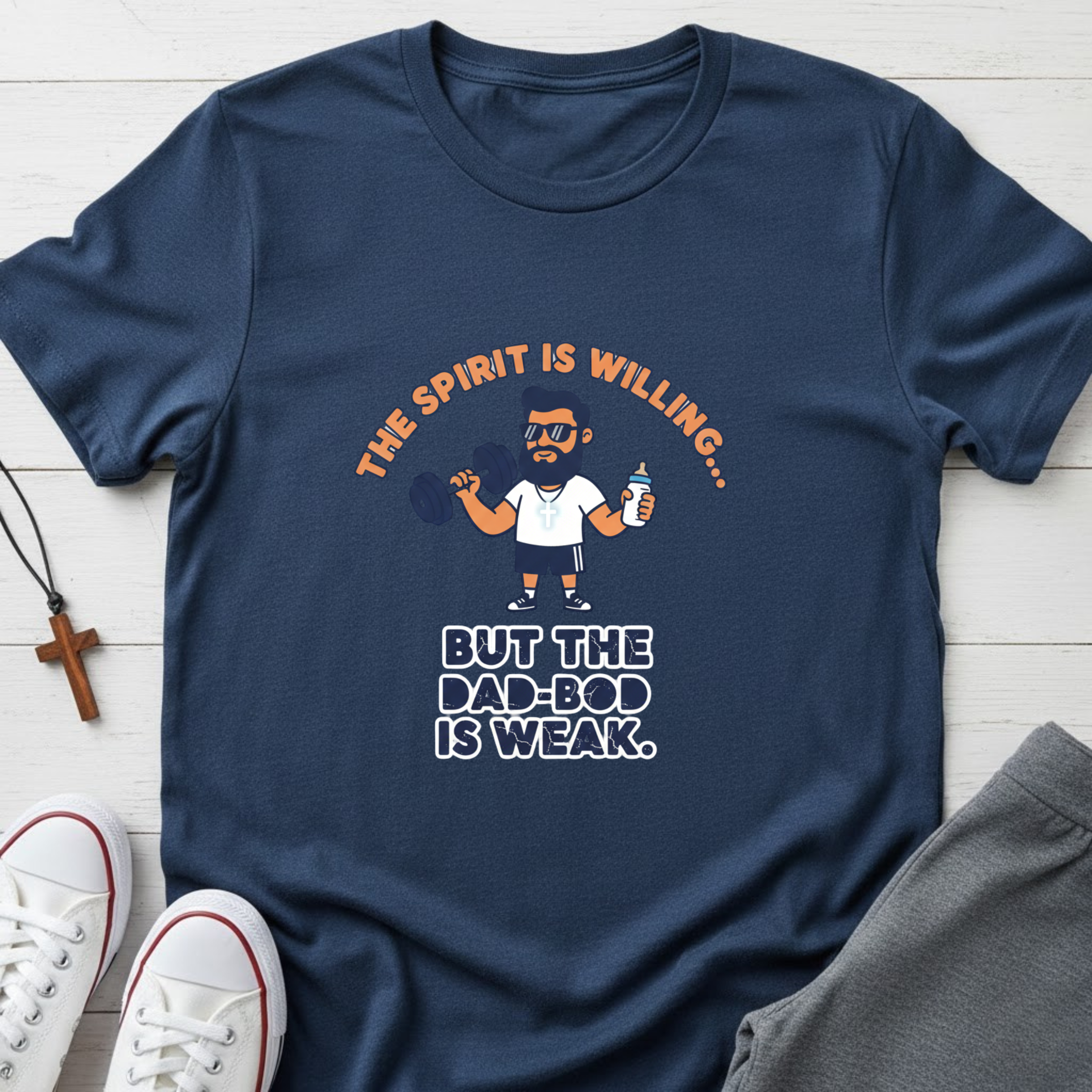 The Spirit is Willing  T-Shirt.