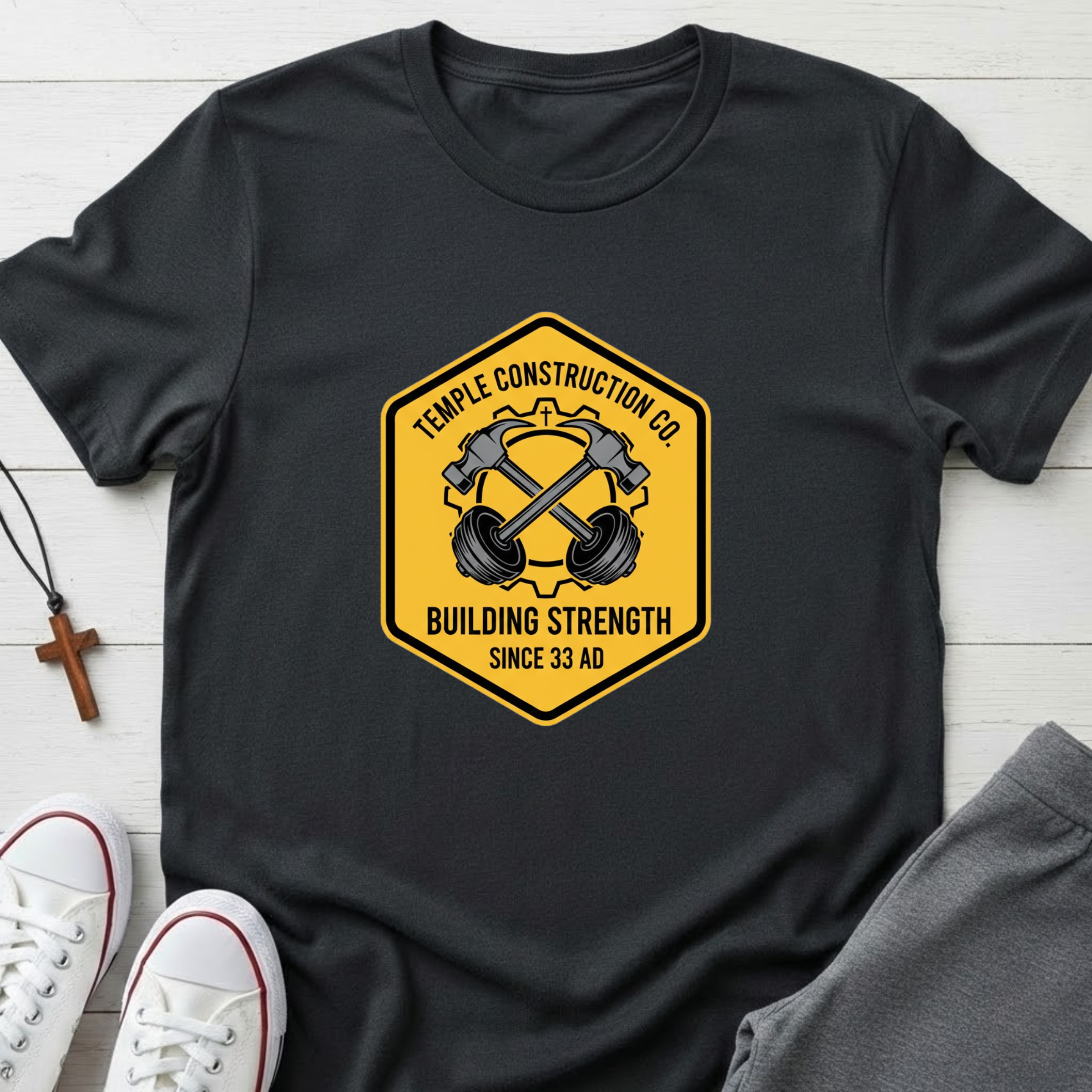 Temple Construction T-Shirt.