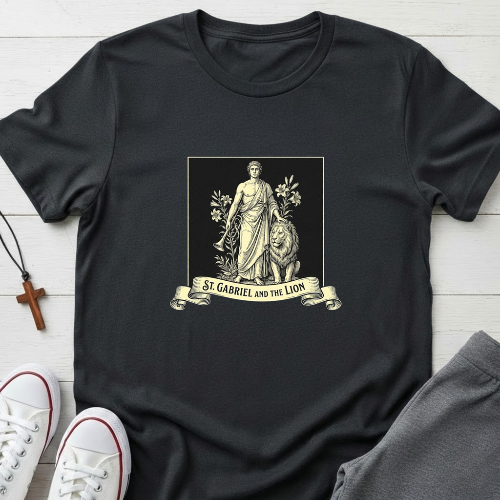 St. Gabriel and The Lion T-Shirt.