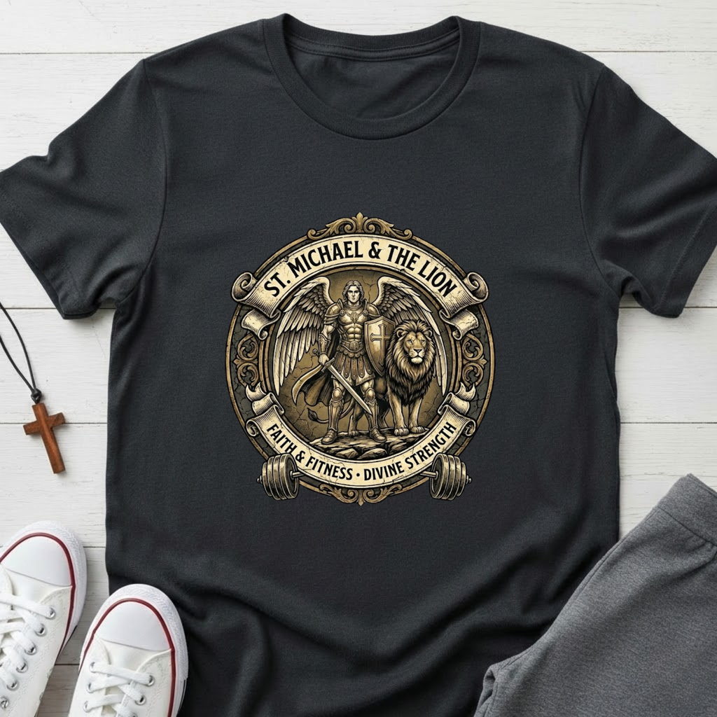 St. Michael And The Lion T-Shirt.