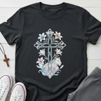 Lions & Lilies Cross T-Shirt.