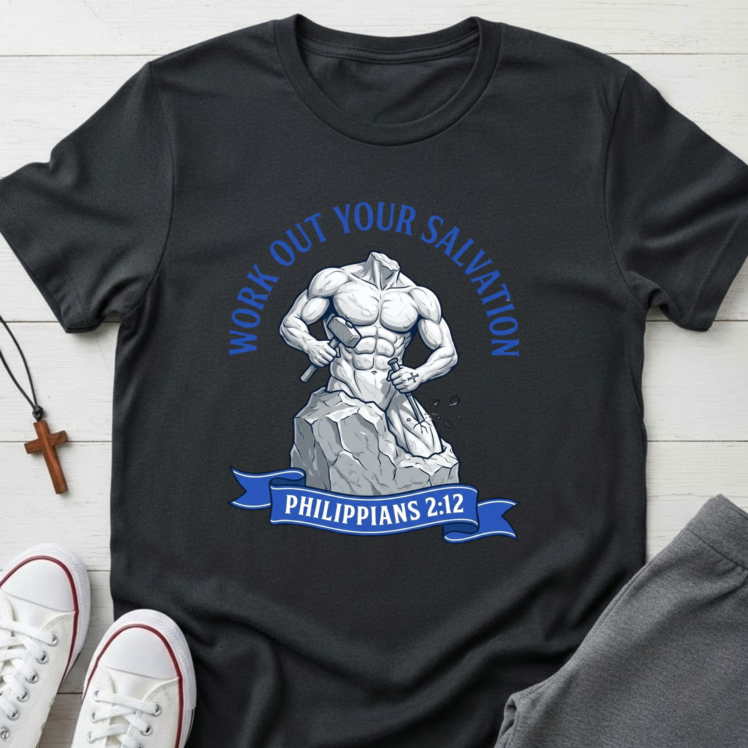 Work out Your Salvation T-Shirt.