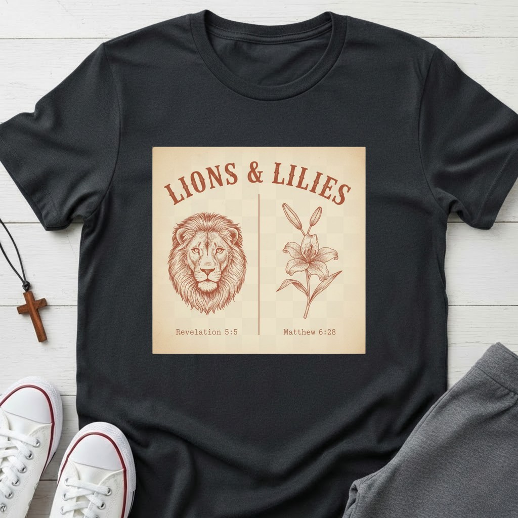 LIONS & LILIES T-Shirt.