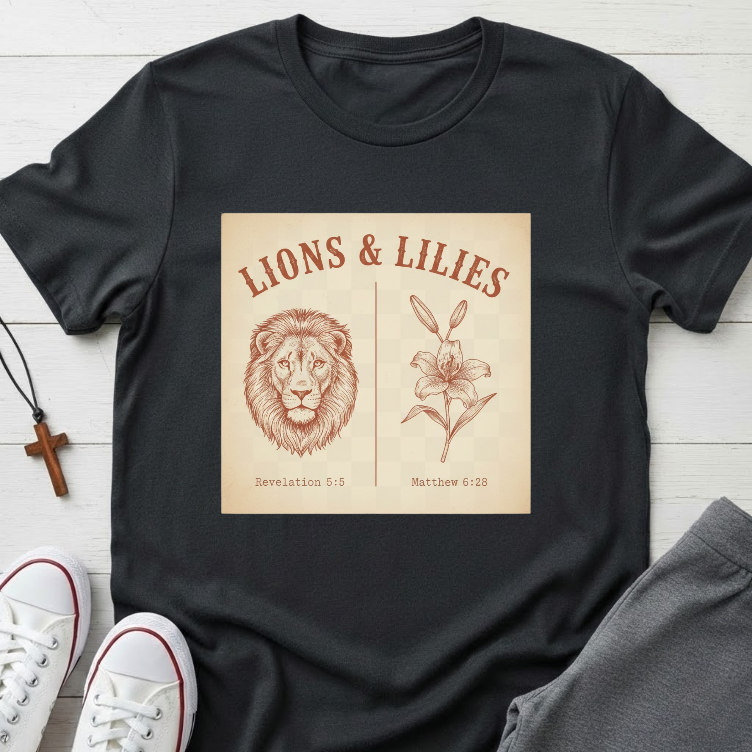 LIONS & LILIES T-Shirt.