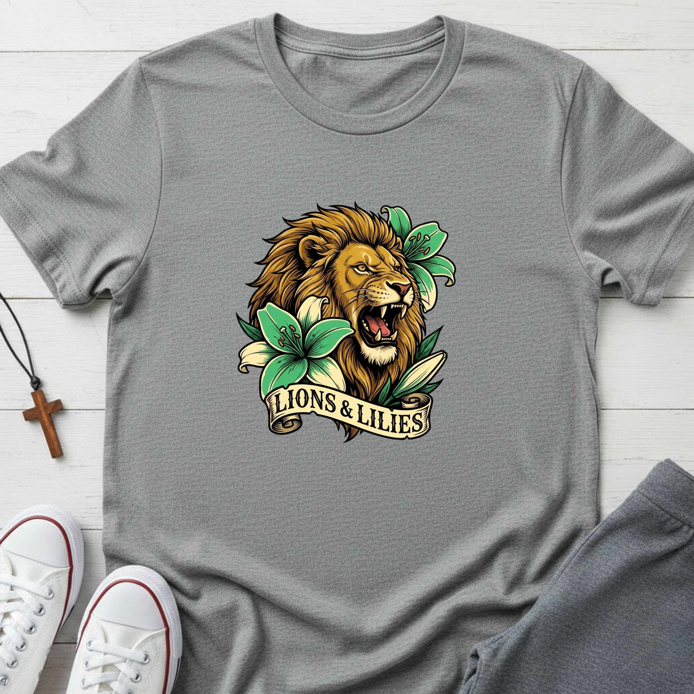 LIONS & LILIES T-Shirt.