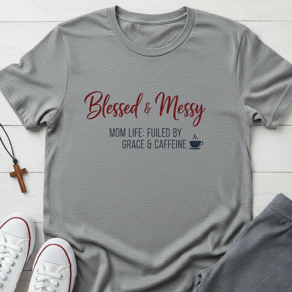Blessed & Messy T-Shirt.