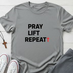 Pray Lift Repeat T-Shirt.
