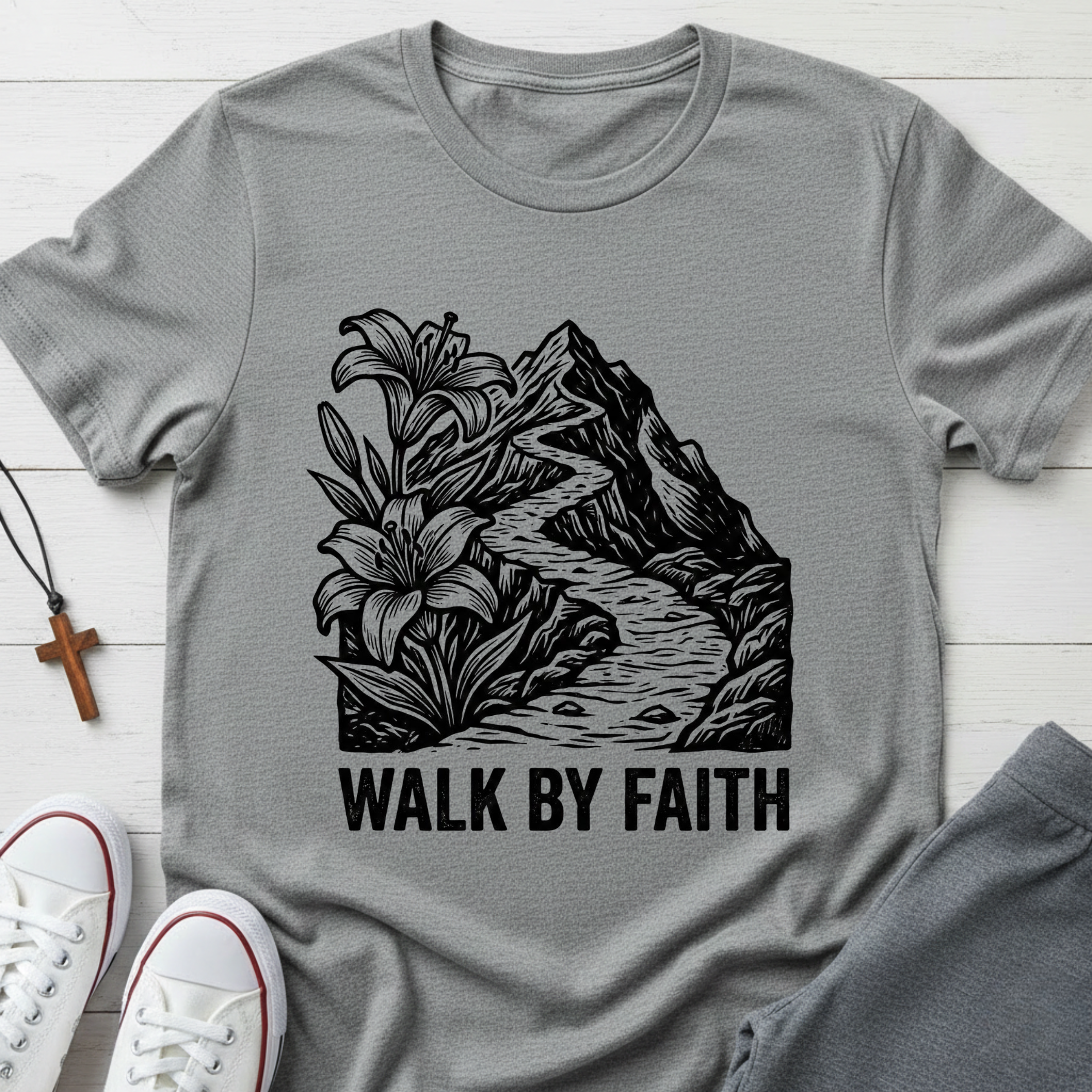Walk By Faith T-Shirt.