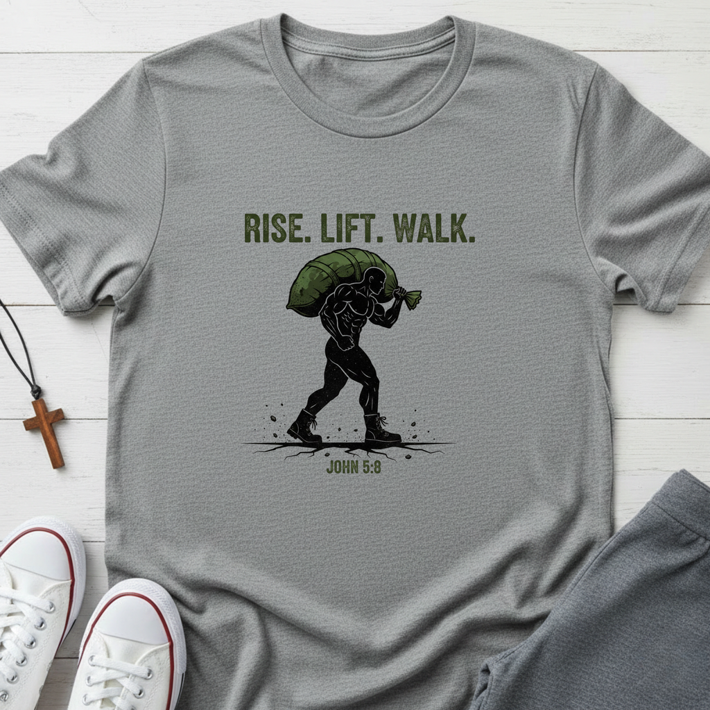 RISE. LIFT. WALK. T-Shirt.