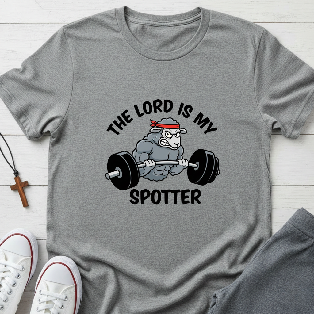 The lord is my Spotter T-Shirt.