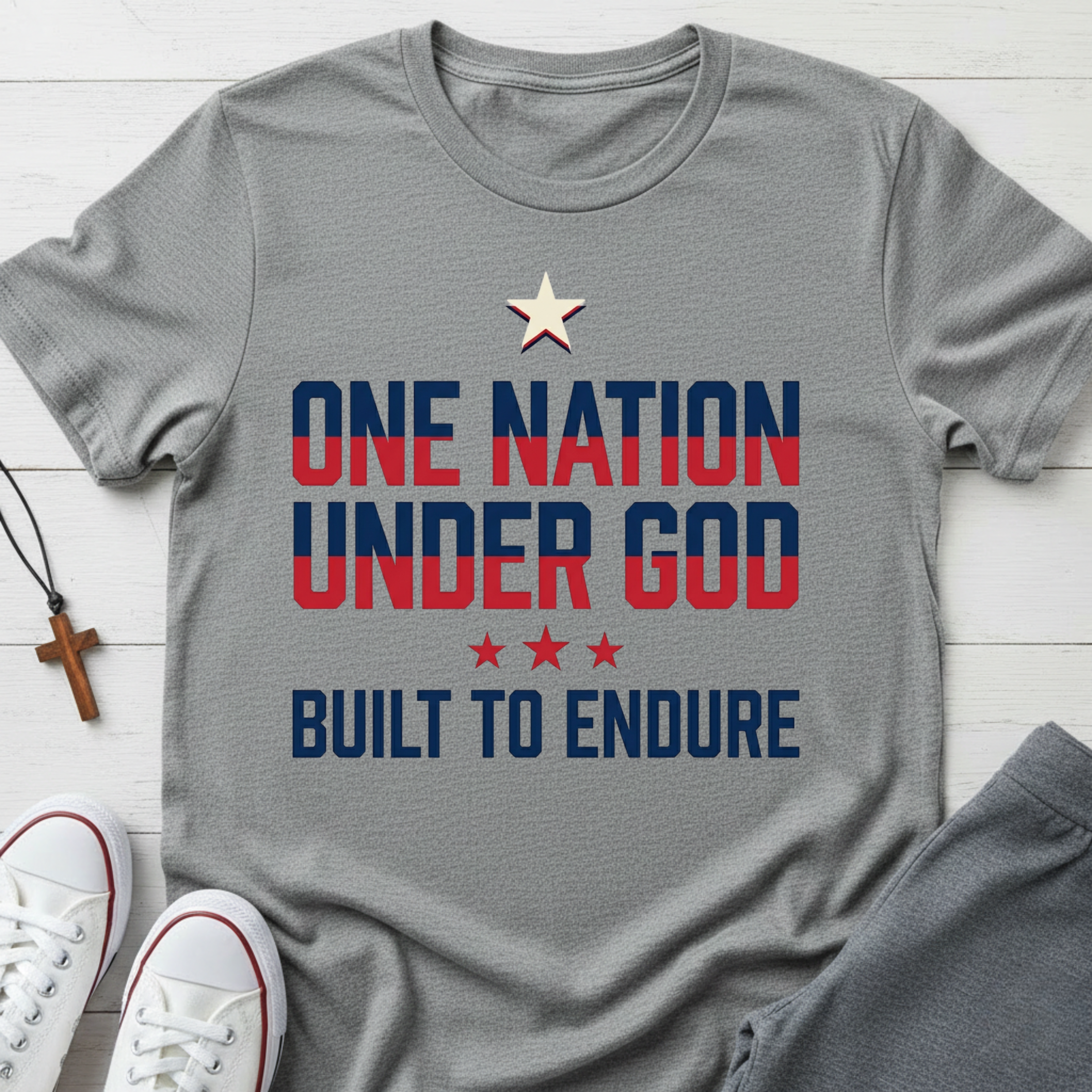 One Nation Under God  T-Shirt.