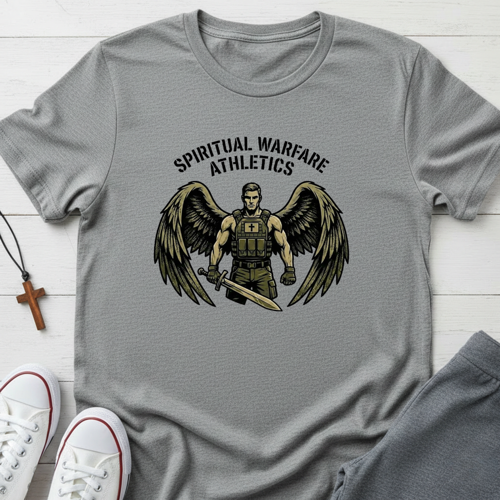Spiritual Warfare Athletics T-Shirt.