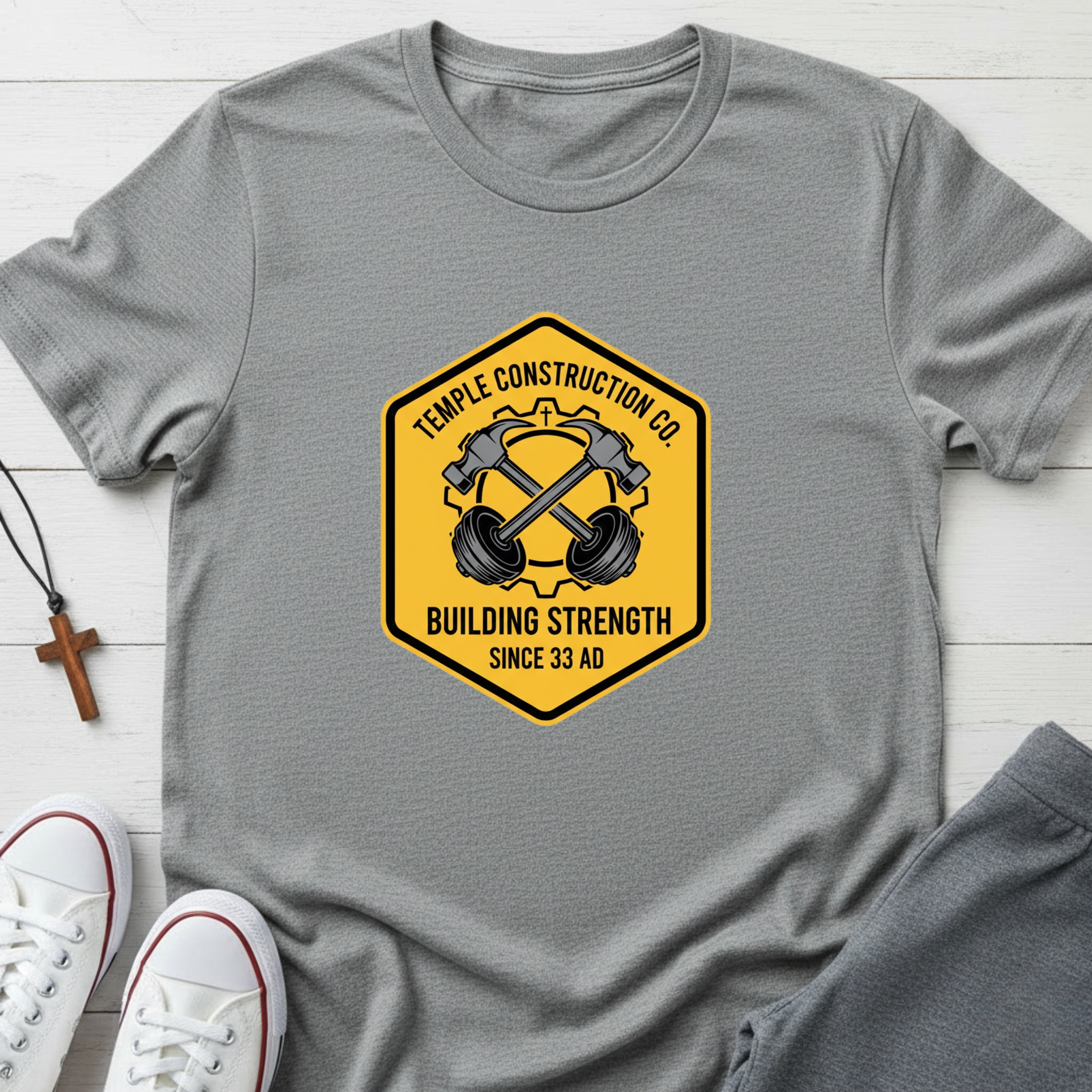 Temple Construction T-Shirt.