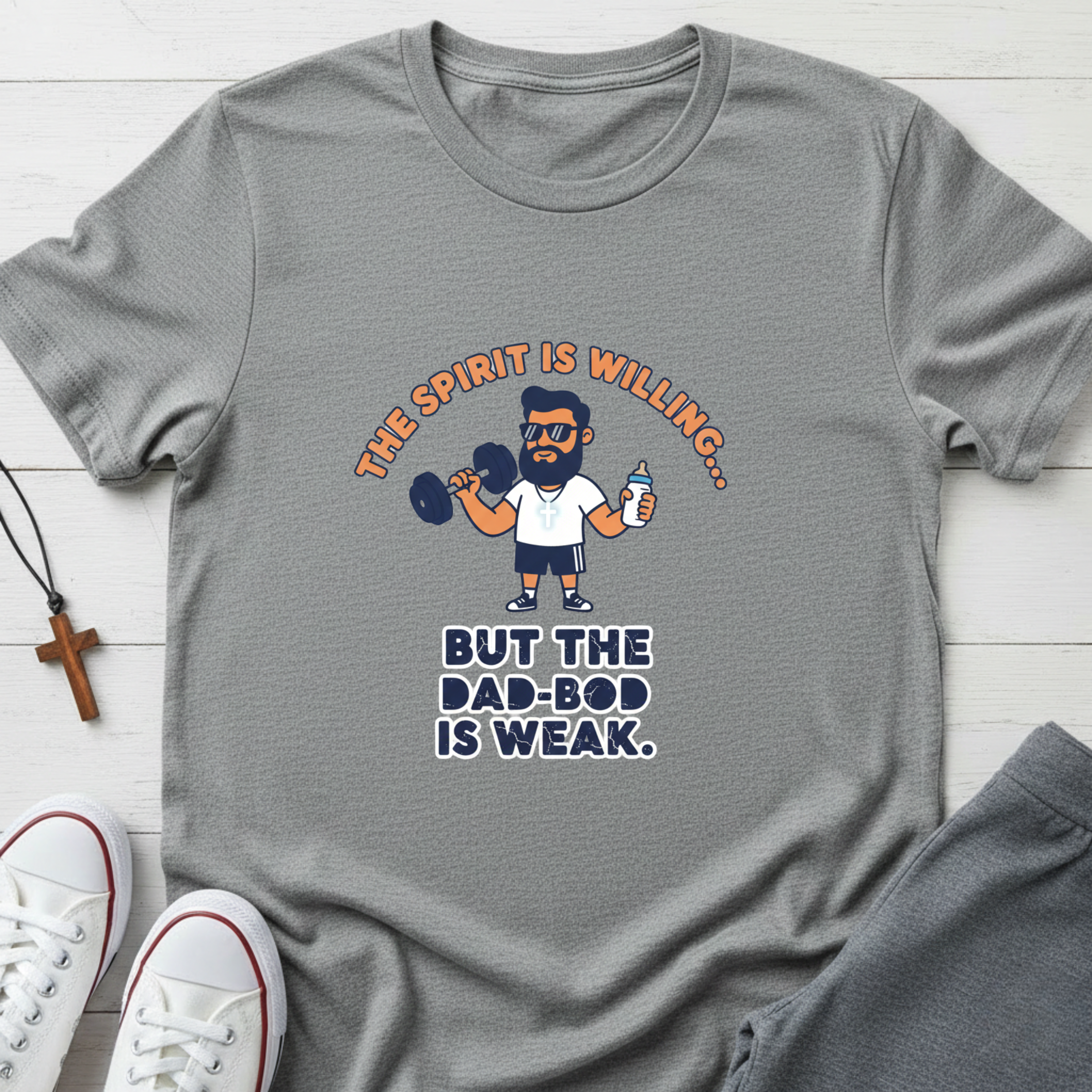 The Spirit is Willing  T-Shirt.