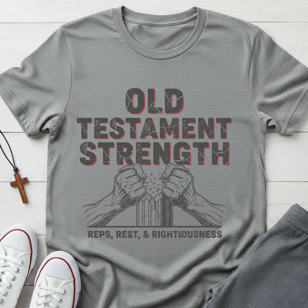 Old Testament Strength T-Shirt.