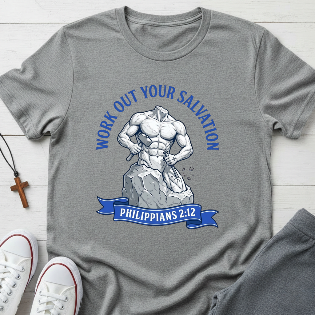 Work out Your Salvation T-Shirt.