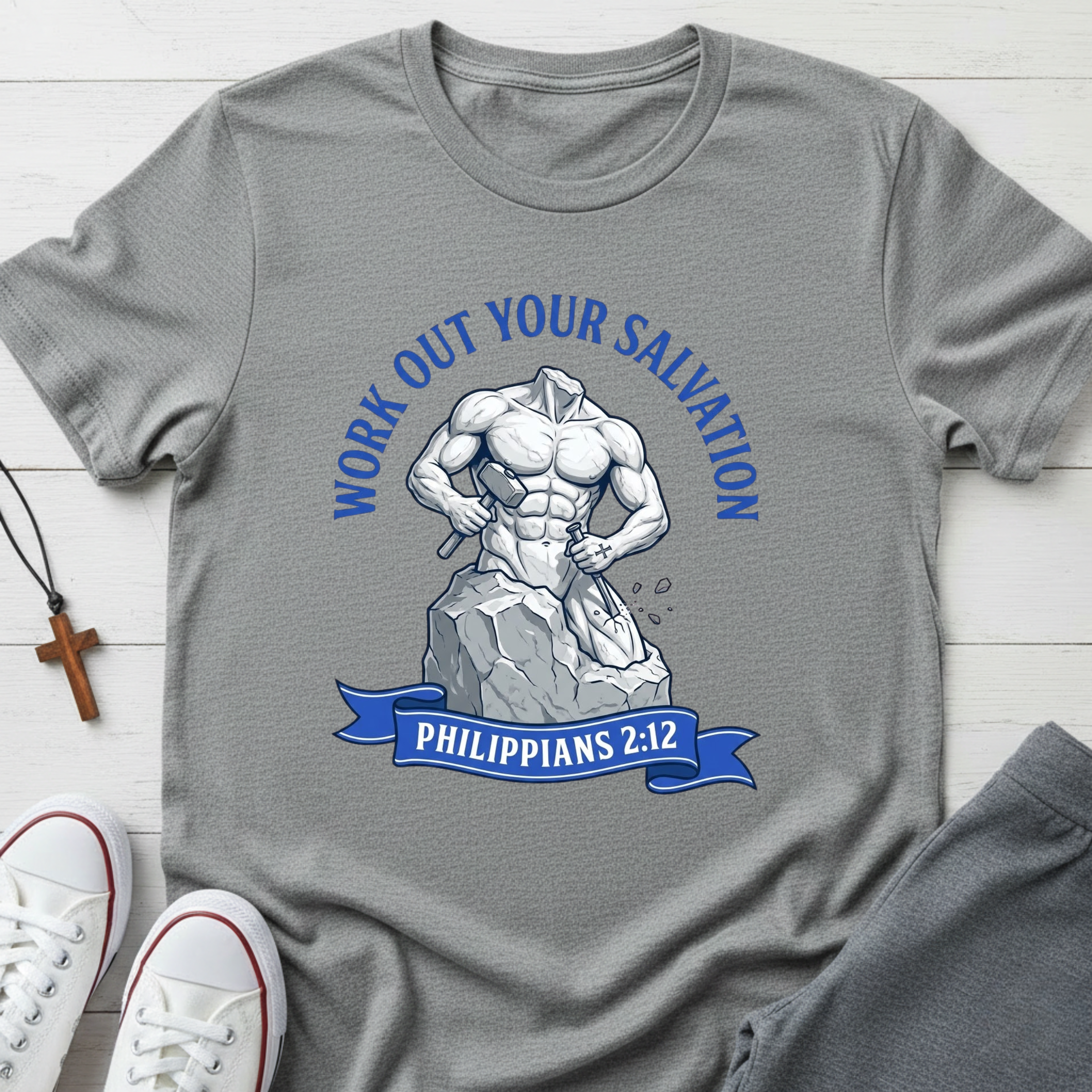 Work out Your Salvation T-Shirt.