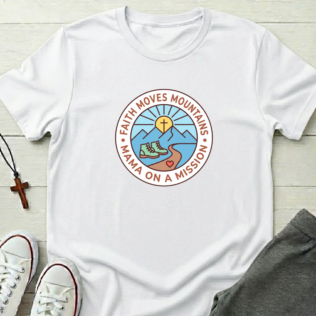 Faith Moves Mountains T-Shirt.