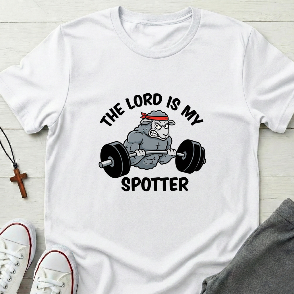 The lord is my Spotter T-Shirt.